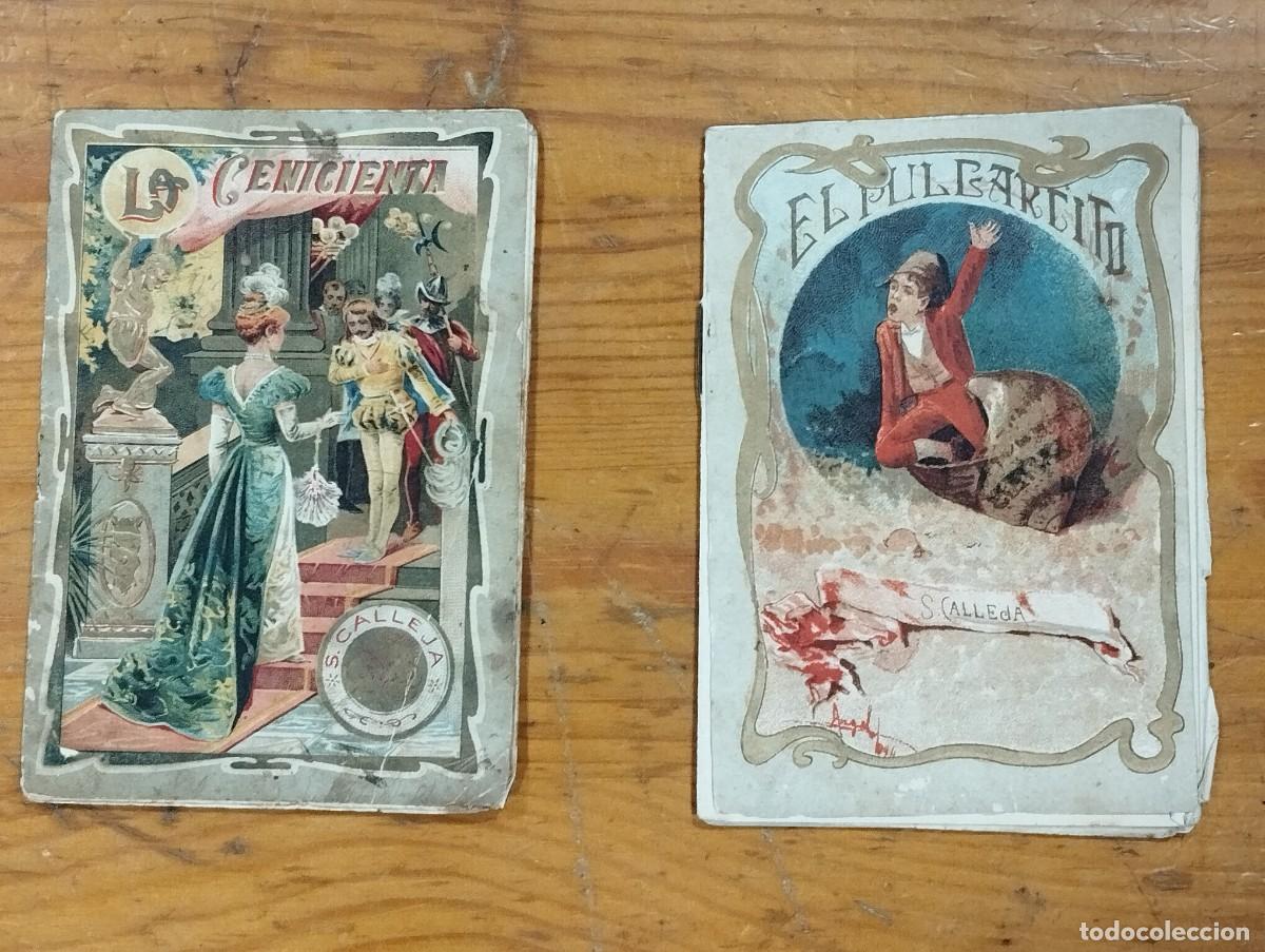Libros antiguos: &rdquo;LA CENICIENTA&rdquo; Y &rdquo;EL PULGARCITO&rdquo;. COLECCI&Oacute;N CUENTOS FANT&Aacute;STICOS Y LEYENDAS.