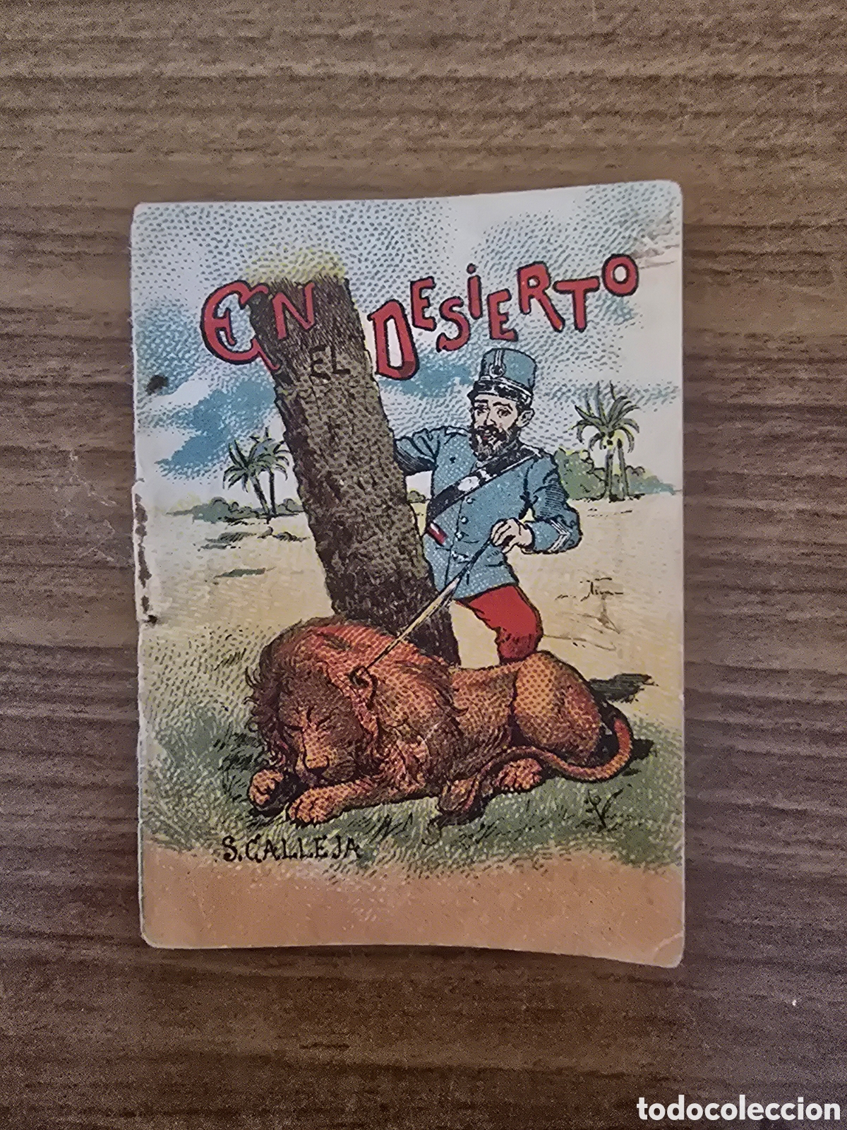 Libros antiguos: EN EL DESIERTO,SERIE XIII,TOMO 252,JUGUETES INTERACTIVO, (SATURNINO CALLEJA)
