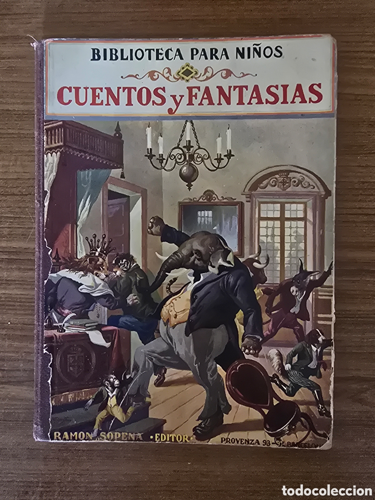 Libros antiguos: BIBLIOTECA PARA NI&Ntilde;OS,CUENTOS Y FANTASIAS,A&Ntilde;O 1928,(RAMON SOPENA)