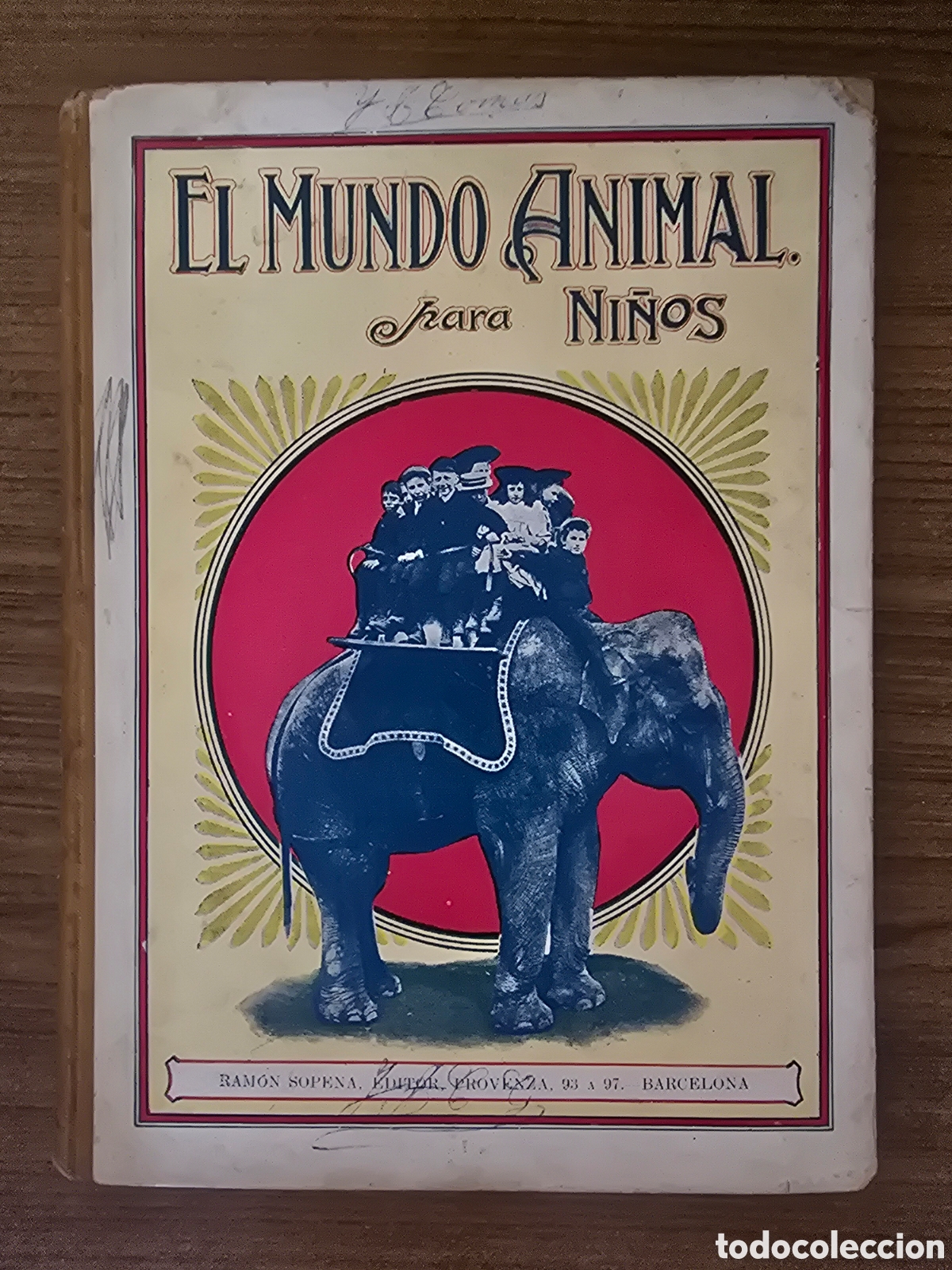 Libros antiguos: EL MUNDO ANIMAL PARA NI&Ntilde;OS,A&Ntilde;O 1917,RAMON SOPENA,(EDITORIAL PROVENZA)