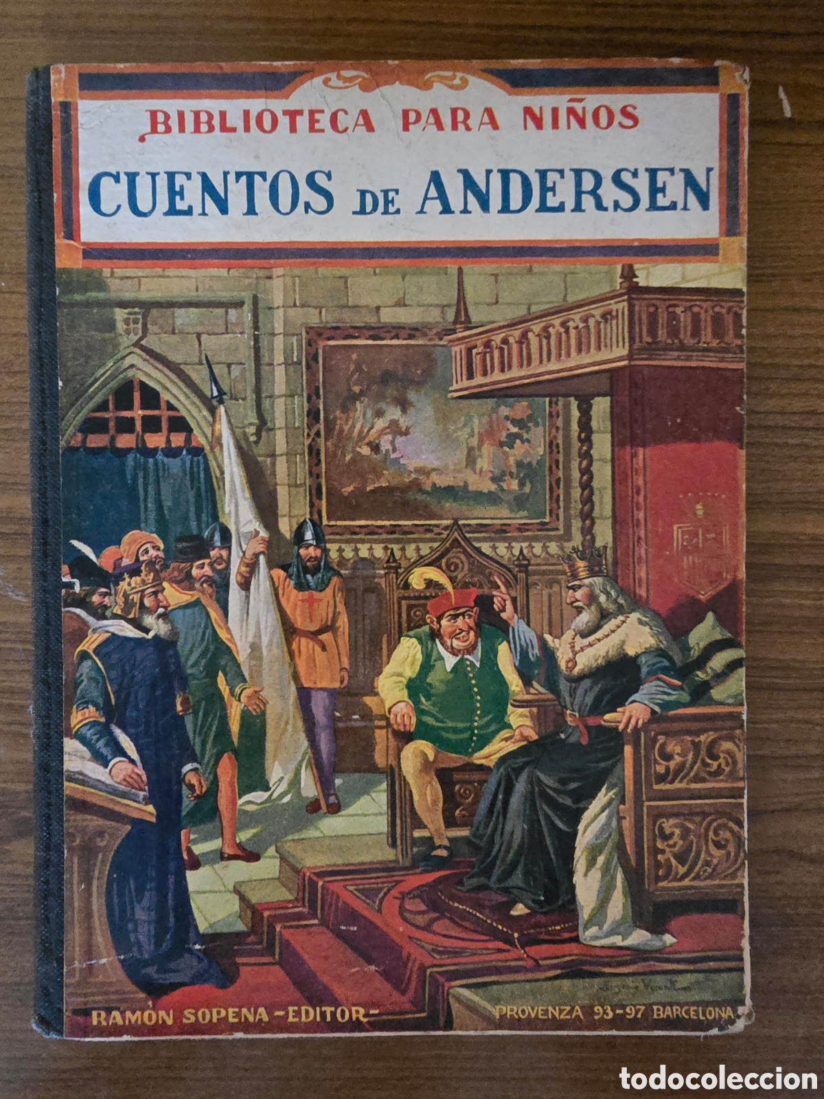 Libros antiguos: BIBLIOTECA PARA NI&Ntilde;OS, CUENTOS DE ANDERSEN,RAMON SOPENA,A&Ntilde;O 1936(PREOVENZA)