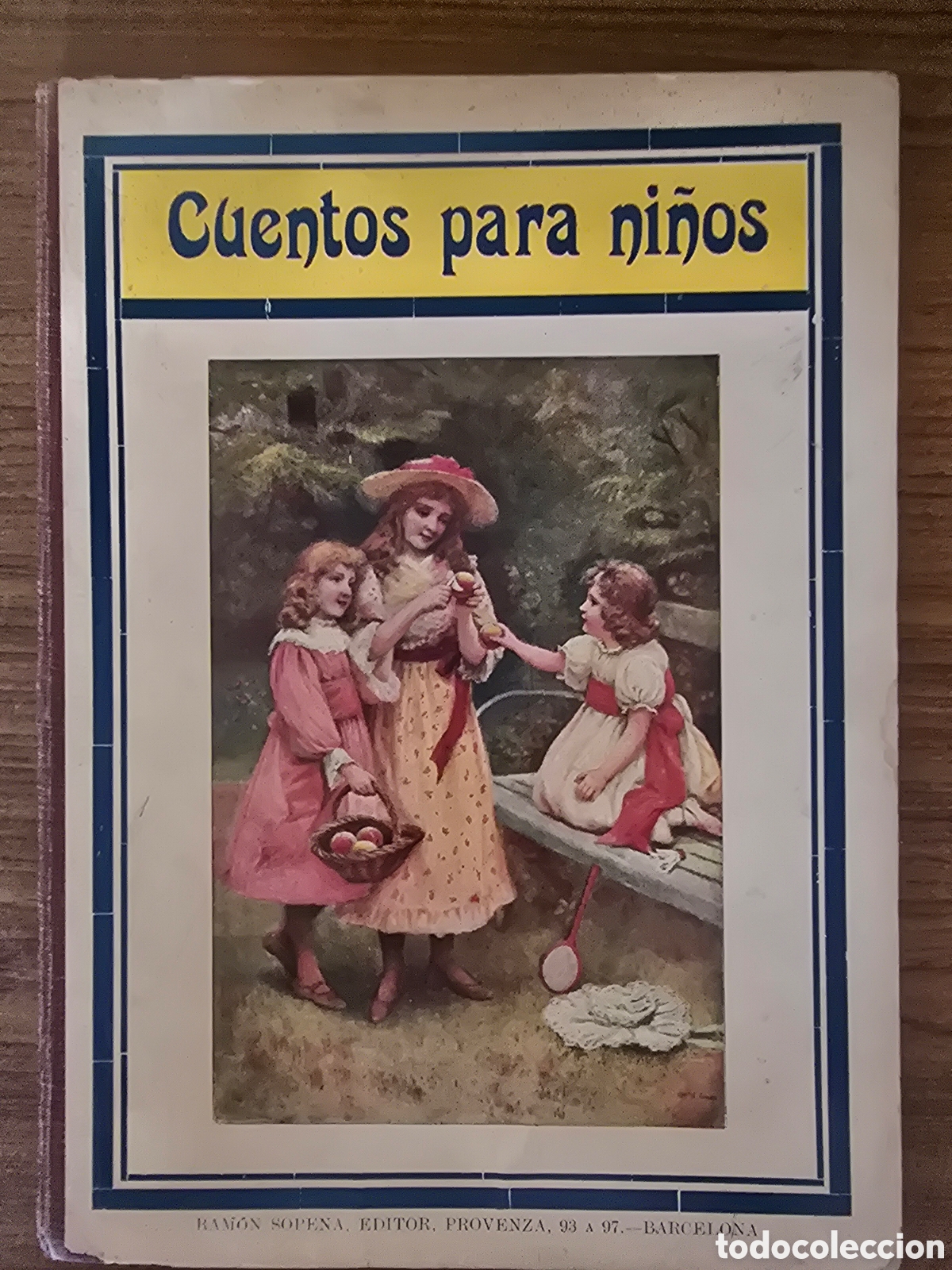 Libros antiguos: CUENTOS PARA NI&Ntilde;OS,RAMON SOPENA,A&Ntilde;O 1917(PREOVENZA)