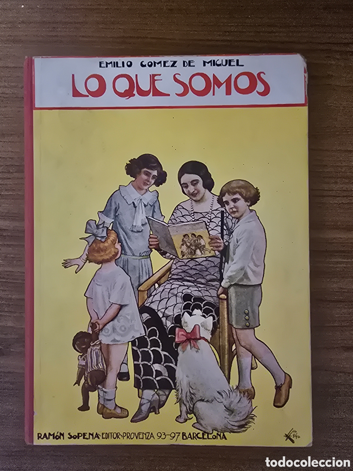 Libros antiguos: LO QUE SOMOS,EMILIO GOMEZ DE MIGUEL,RAMON SOPENA,A&Ntilde;O 1924(PREOVENZA)
