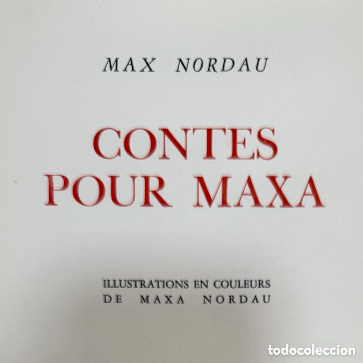 Libros antiguos: Libro Contes pour Maxa del a&ntilde;o 1929 - Foto 3