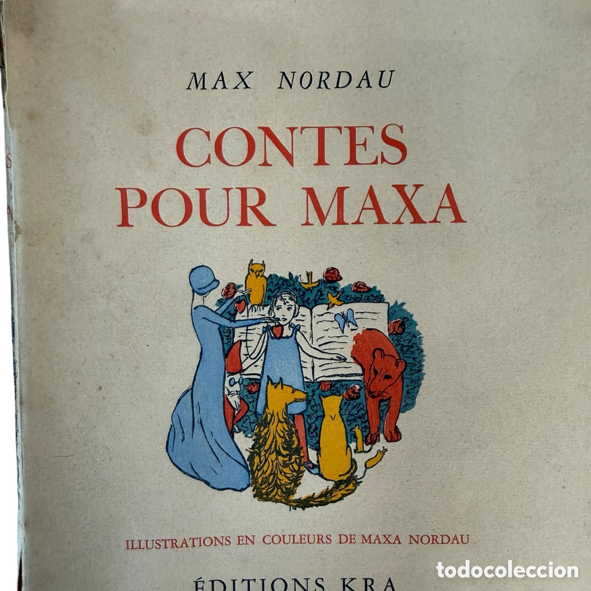 Libros antiguos: Libro Contes pour Maxa del a&ntilde;o 1929 - Foto 6