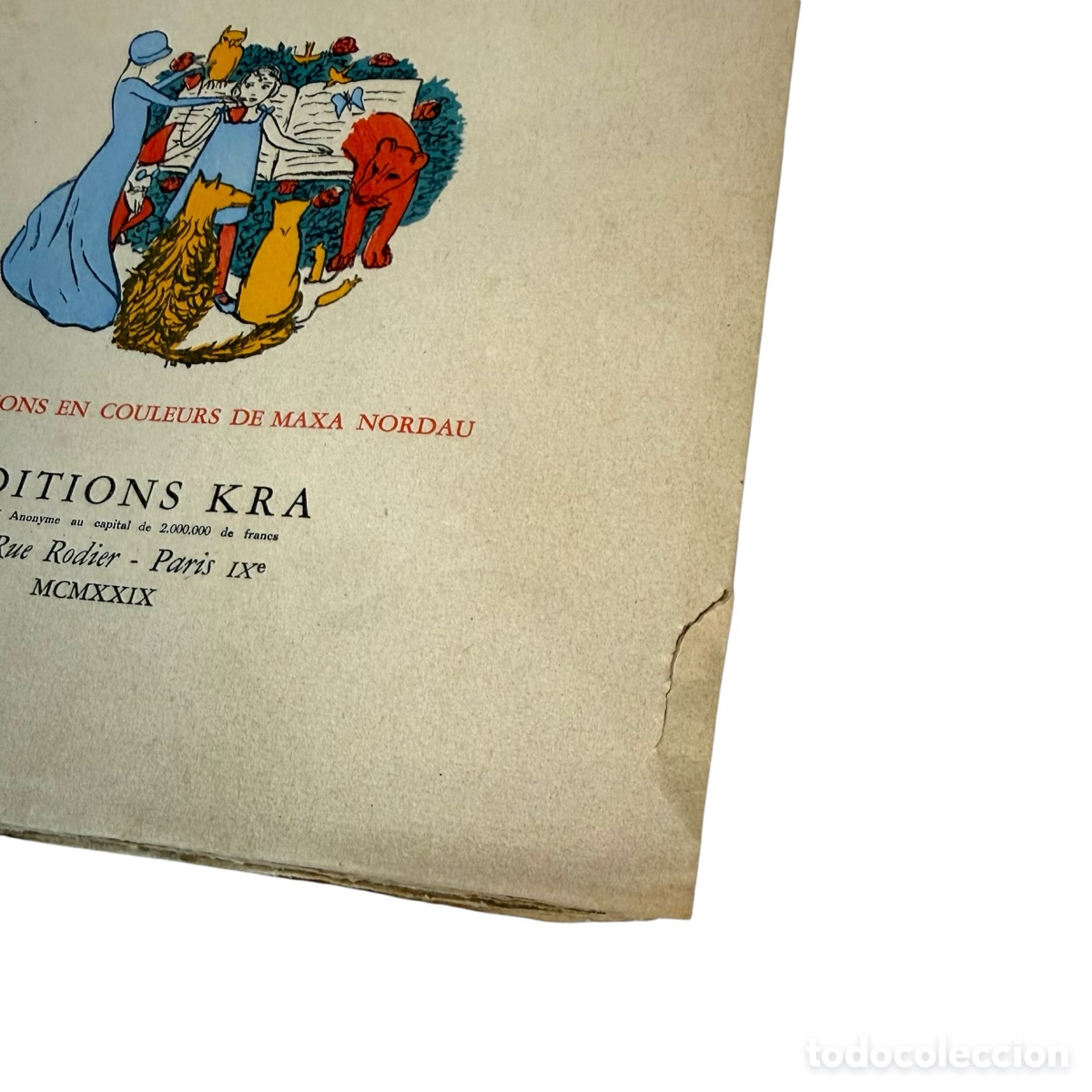 Libros antiguos: Libro Contes pour Maxa del a&ntilde;o 1929 - Foto 12