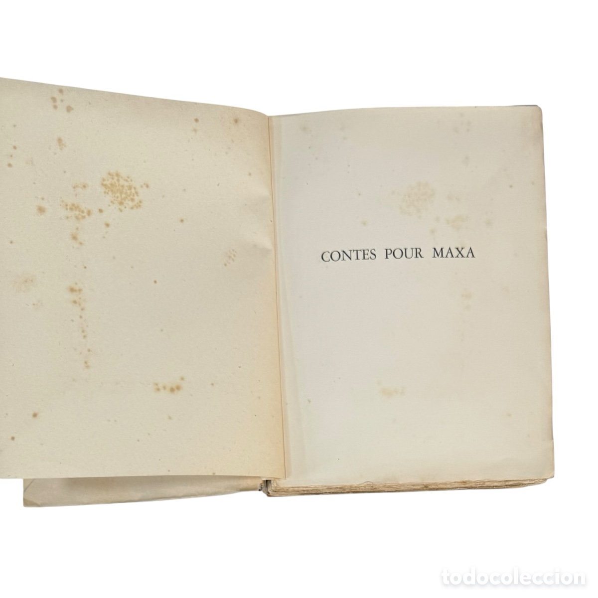 Libros antiguos: Libro Contes pour Maxa del a&ntilde;o 1929 - Foto 16