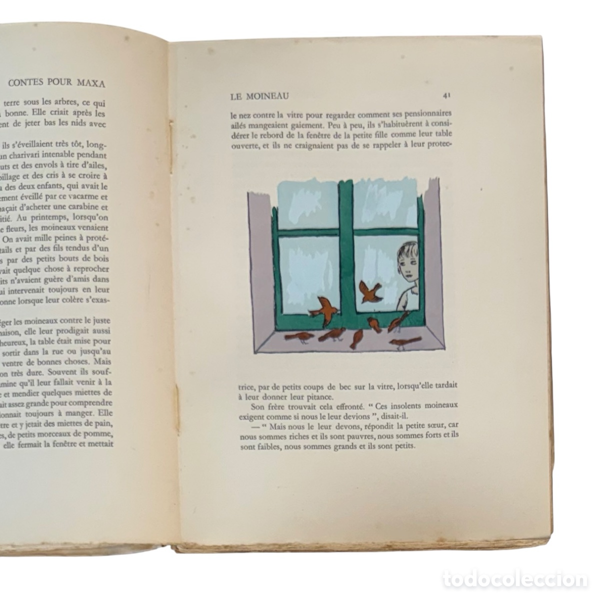 Libros antiguos: Libro Contes pour Maxa del a&ntilde;o 1929 - Foto 19
