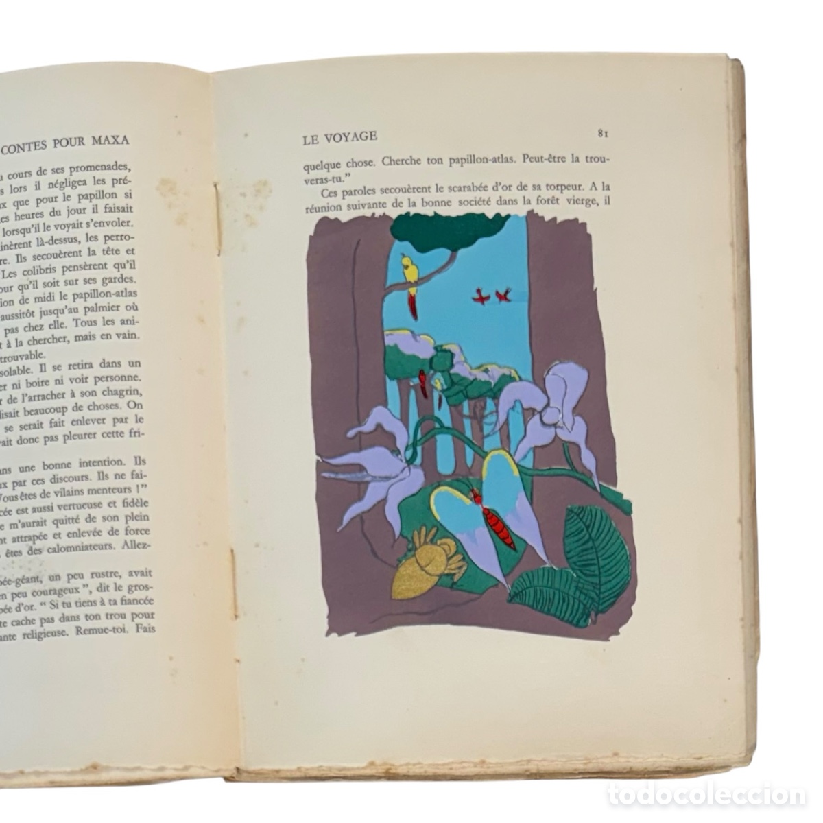 Libros antiguos: Libro Contes pour Maxa del a&ntilde;o 1929 - Foto 21