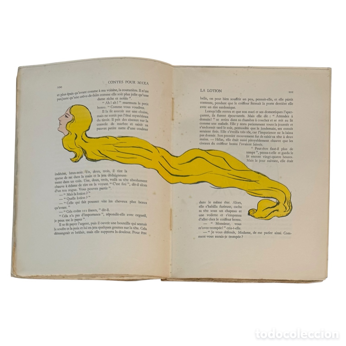 Libros antiguos: Libro Contes pour Maxa del a&ntilde;o 1929 - Foto 22
