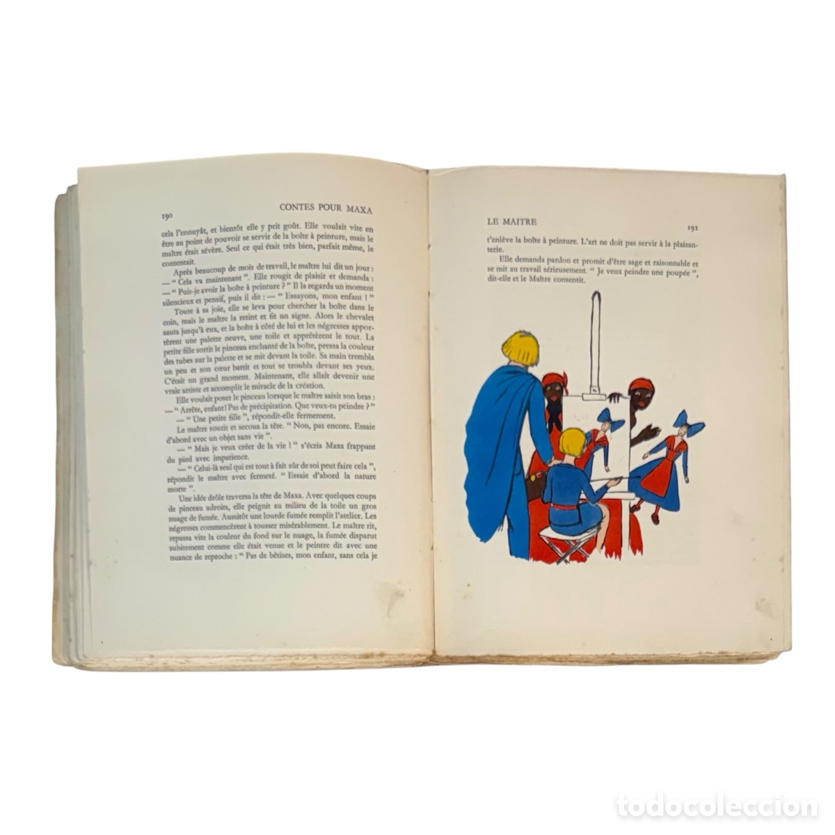 Libros antiguos: Libro Contes pour Maxa del a&ntilde;o 1929 - Foto 24