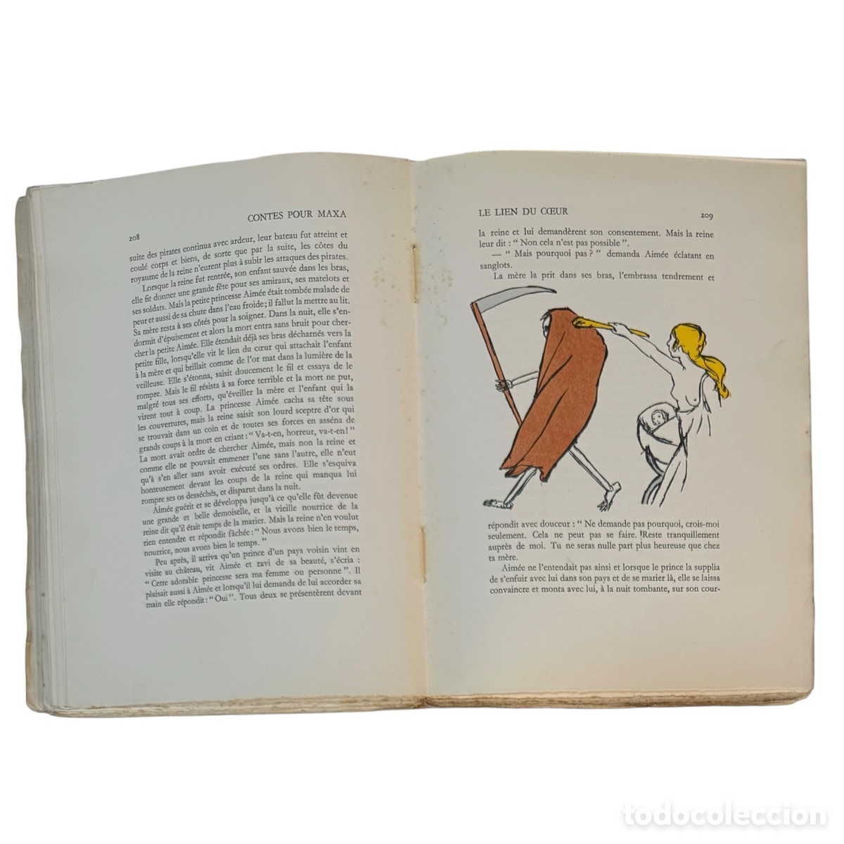 Libros antiguos: Libro Contes pour Maxa del a&ntilde;o 1929 - Foto 25