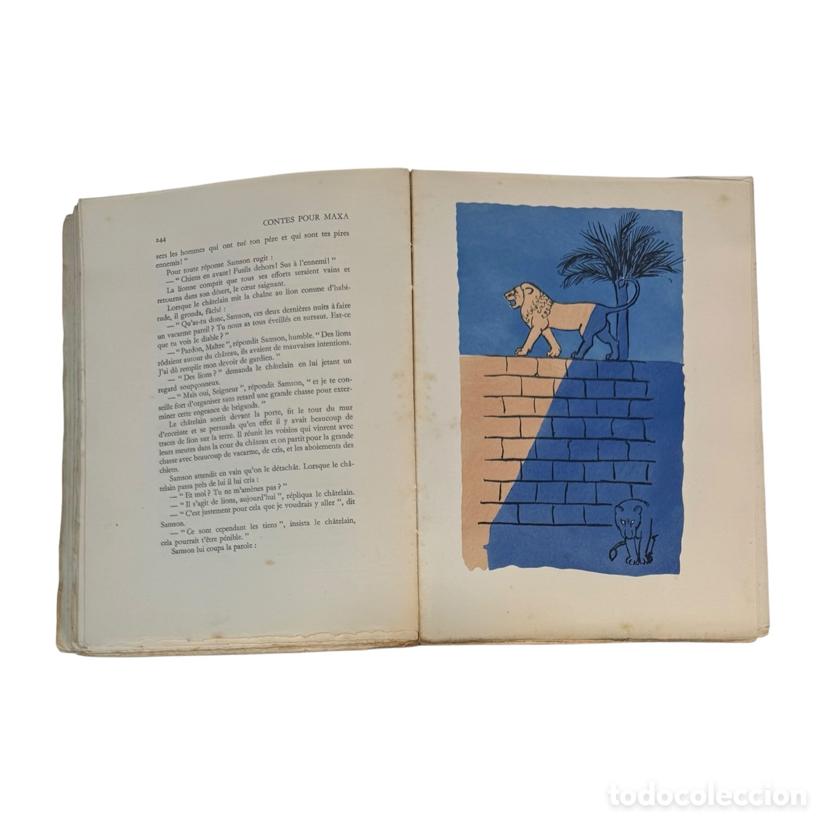 Libros antiguos: Libro Contes pour Maxa del a&ntilde;o 1929 - Foto 26