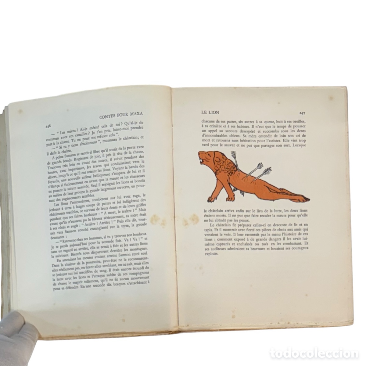 Libros antiguos: Libro Contes pour Maxa del a&ntilde;o 1929 - Foto 27
