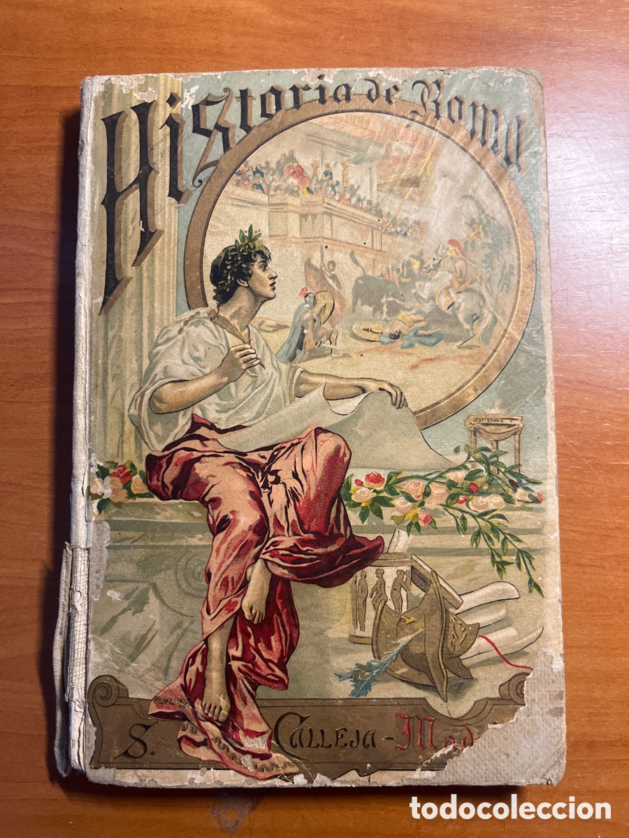 Libros antiguos: HISTORIA DE ROMA, BIBLIOTECA ENCICLOP&Eacute;DICA PARA NI&Ntilde;OS XIV, (EDITORIAL CALLEJA)