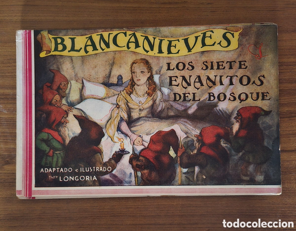 Libros antiguos: BLANCANIEVES,LOS 5 GIGANTES Y LOS SIETE ENANITOS DEL BOSQUE,(EDITORIAL AMELLER)