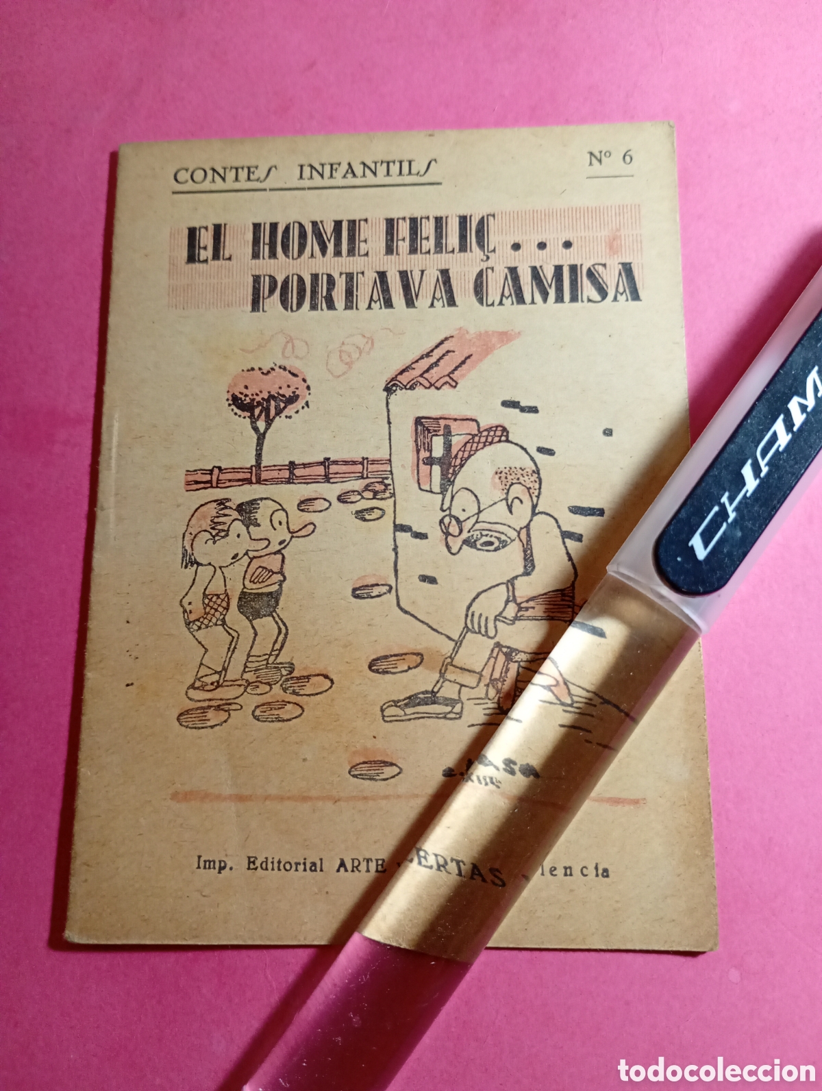 Libros antiguos: CVALENCIA ONTES INFANTILS ''EL HOME FELI&Ccedil;... PORTAVACAMISA'' JOSEP CEBRIAN NAVARRO PREMI ATENEU 1934