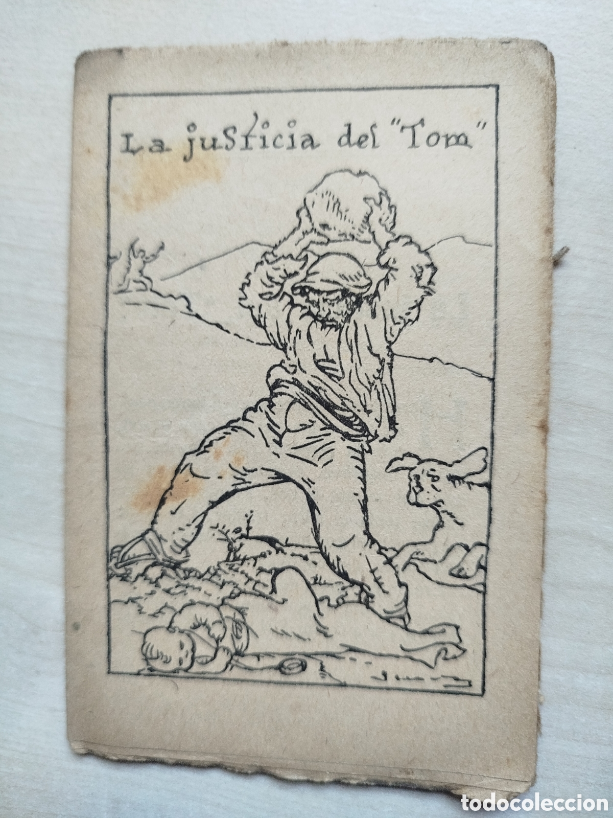 Libros antiguos: La just&iacute;cia del Tom, Colecci&oacute; en Patufet, n&uacute;m. 415