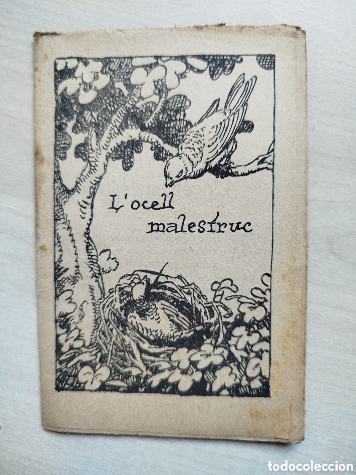 Libros antiguos: L'ocell malestruc, Colecci&oacute; en Patufet, n&uacute;m. 416