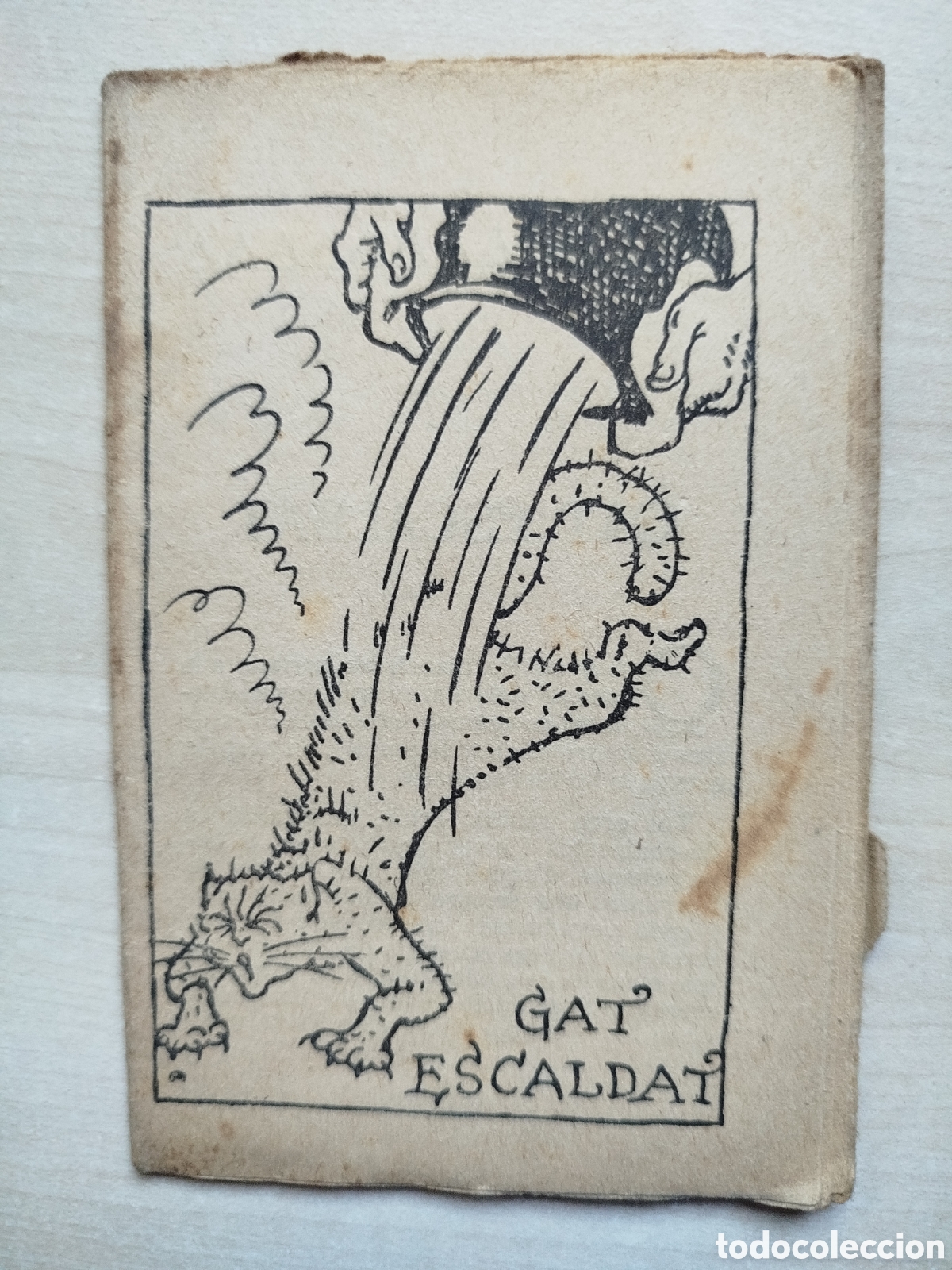 Libros antiguos: Gat escaldat, Colecci&oacute; en Patufet, n&uacute;m. 418