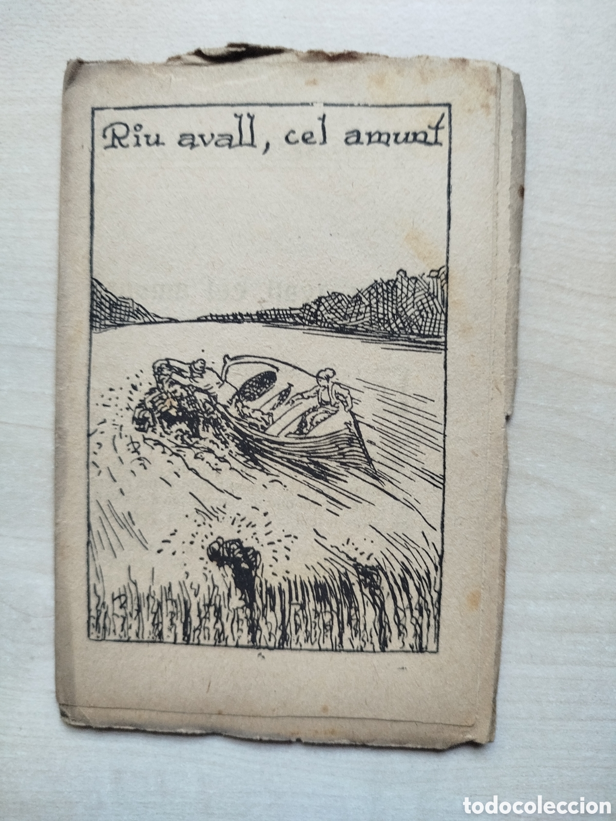 Libros antiguos: Riu avall, cel amunt, Colecci&oacute; en Patufet, n&uacute;m. 419