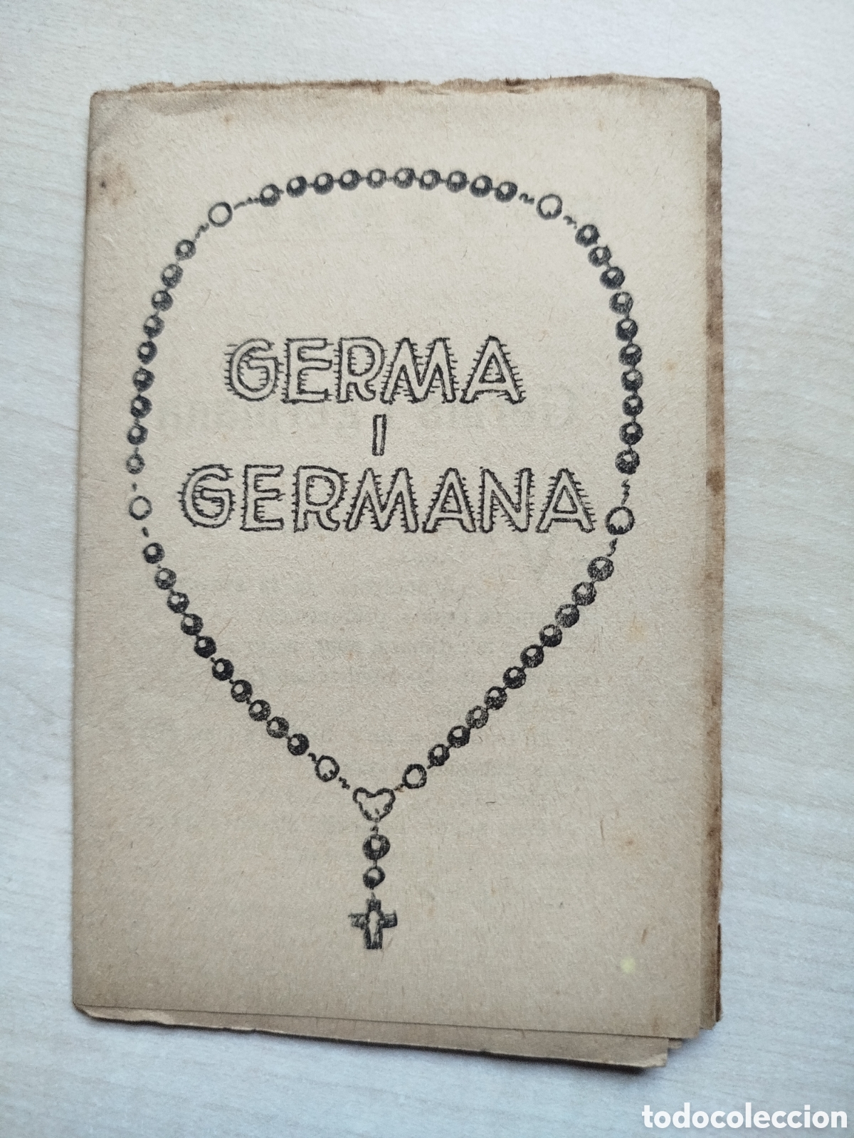 Libros antiguos: Germ&agrave;, germana, Colecci&oacute; en Patufet, n&uacute;m. 420