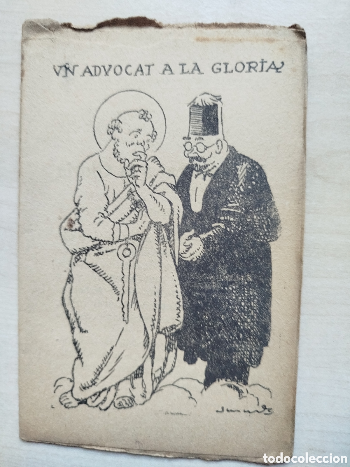 Libros antiguos: Un advocat a la gloria, Colecci&oacute; en Patufet, n&uacute;m. 422