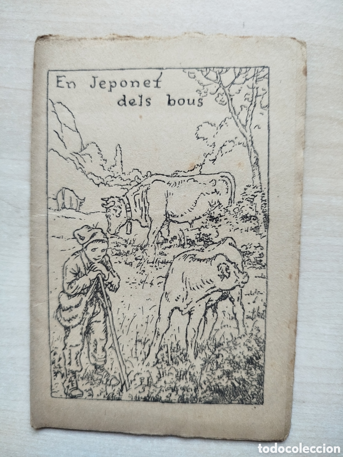 Libros antiguos: En Jeponet dels bous, Colecci&oacute; en Patufet, n&uacute;m. 423