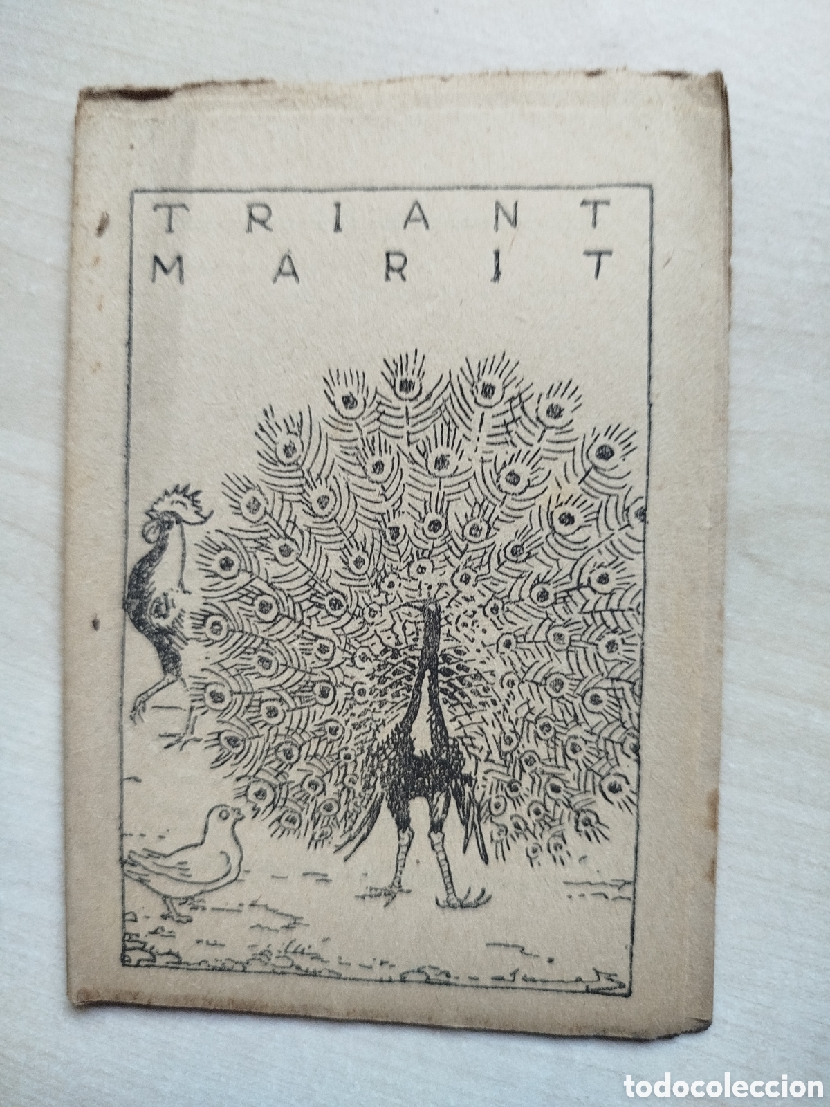 Libros antiguos: Triant marit, Colecci&oacute; en Patufet, n&uacute;m. 424
