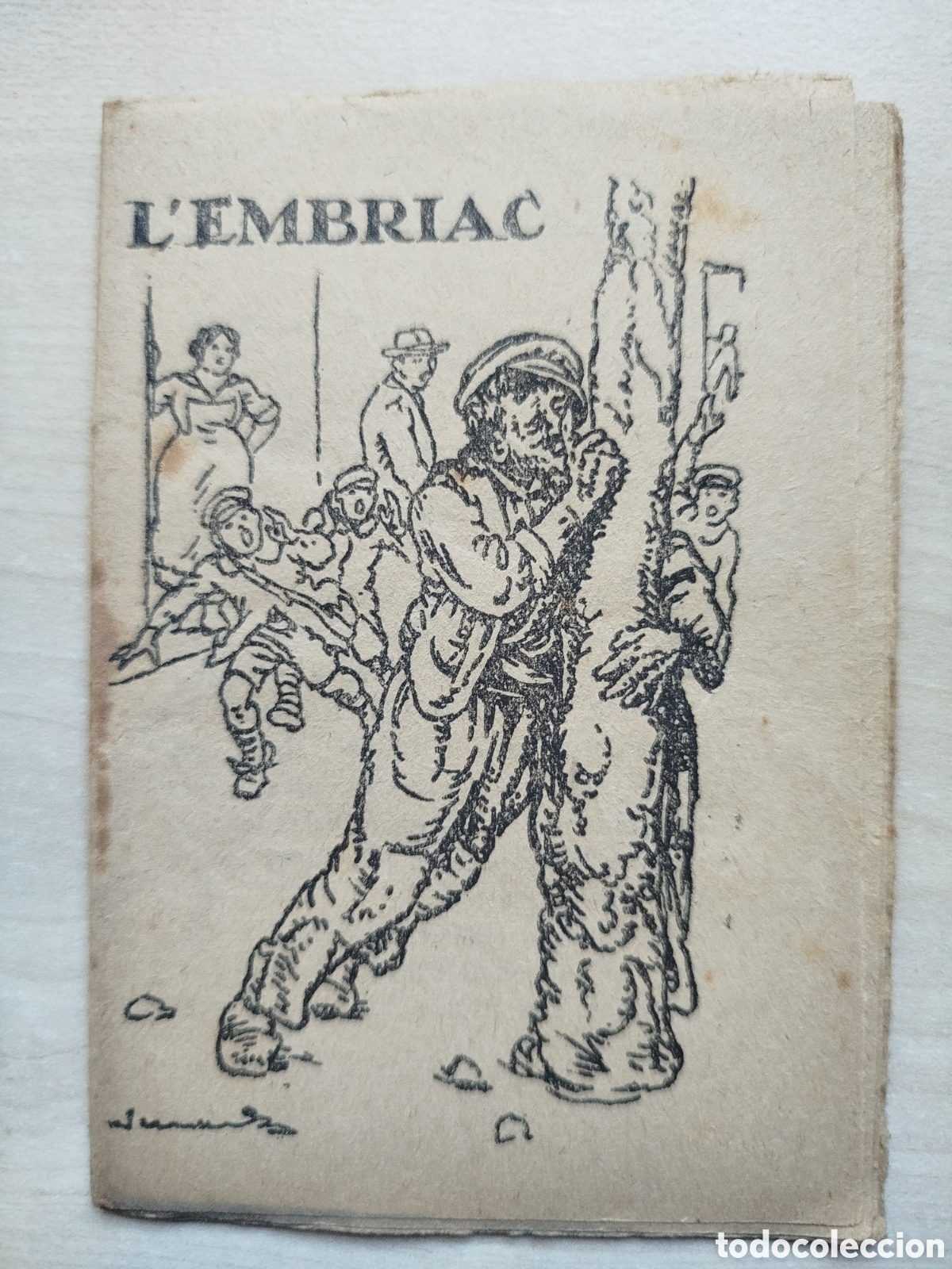 Libros antiguos: L'embriac, Colecci&oacute; en Patufet, n&uacute;m. 429