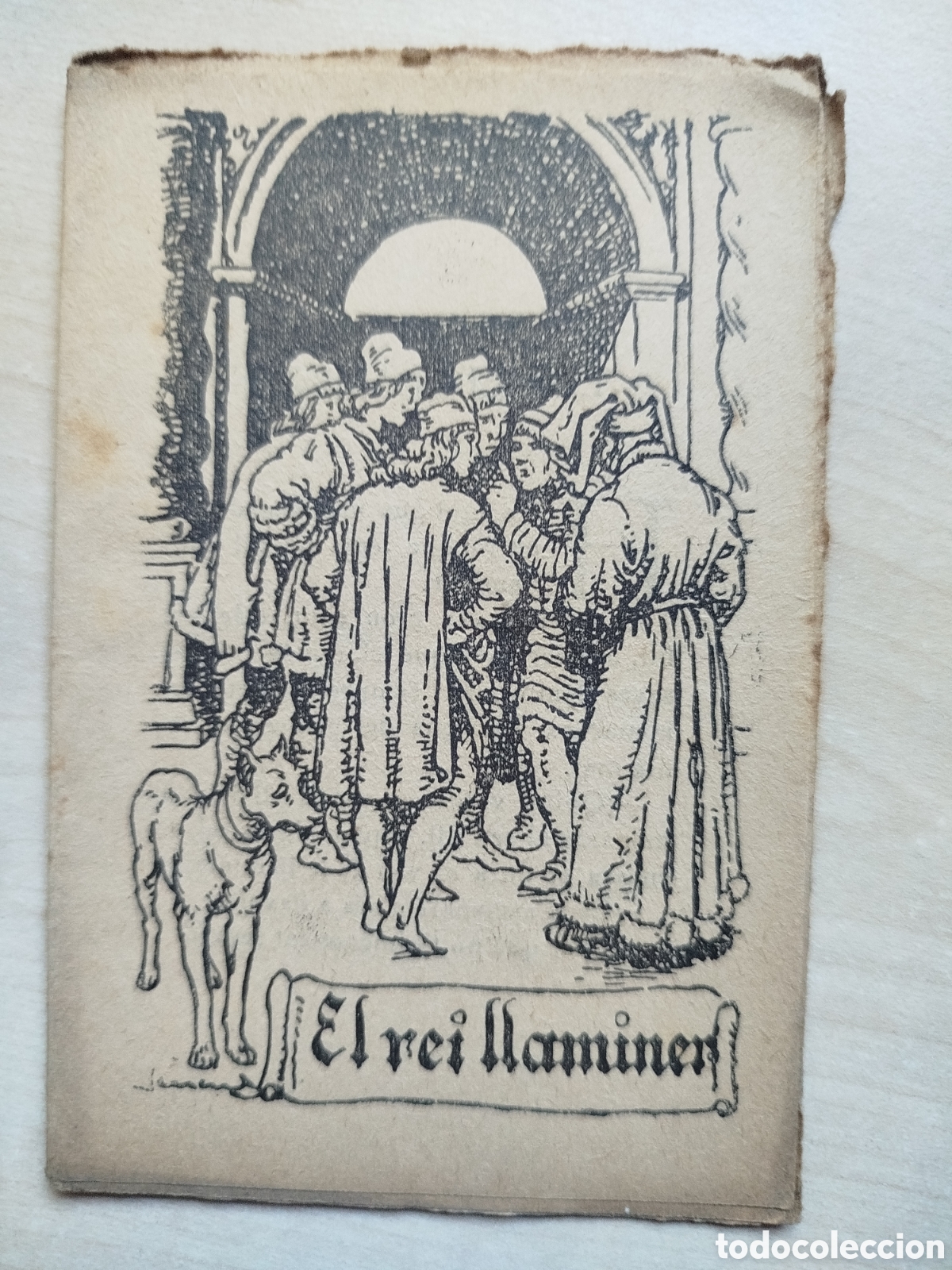 Libros antiguos: El rei llaminer, Colecci&oacute; en Patufet, n&uacute;m. 432