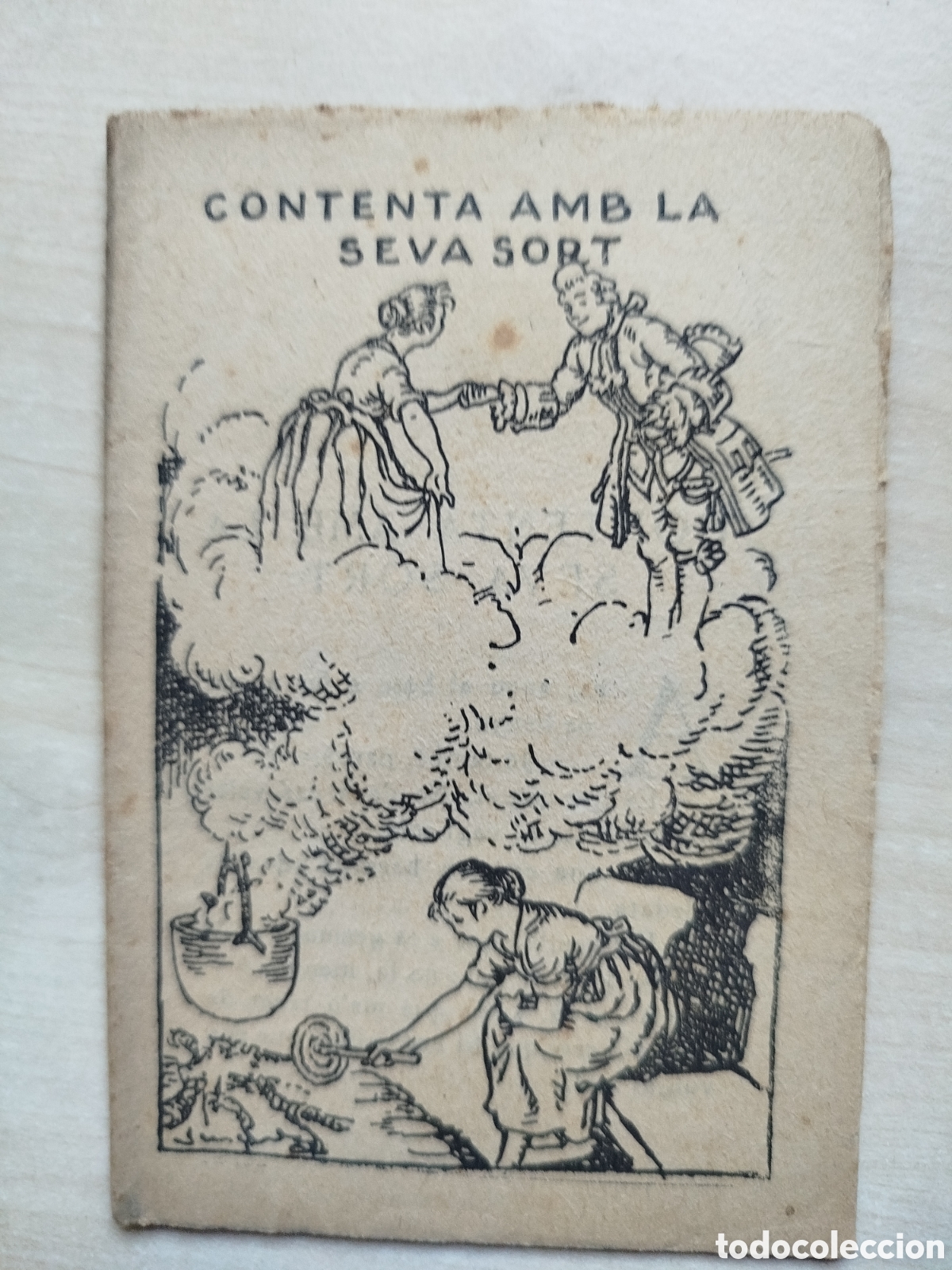 Libros antiguos: Contenta amb la seva sort, Colecci&oacute; en Patufet, n&uacute;m. 433