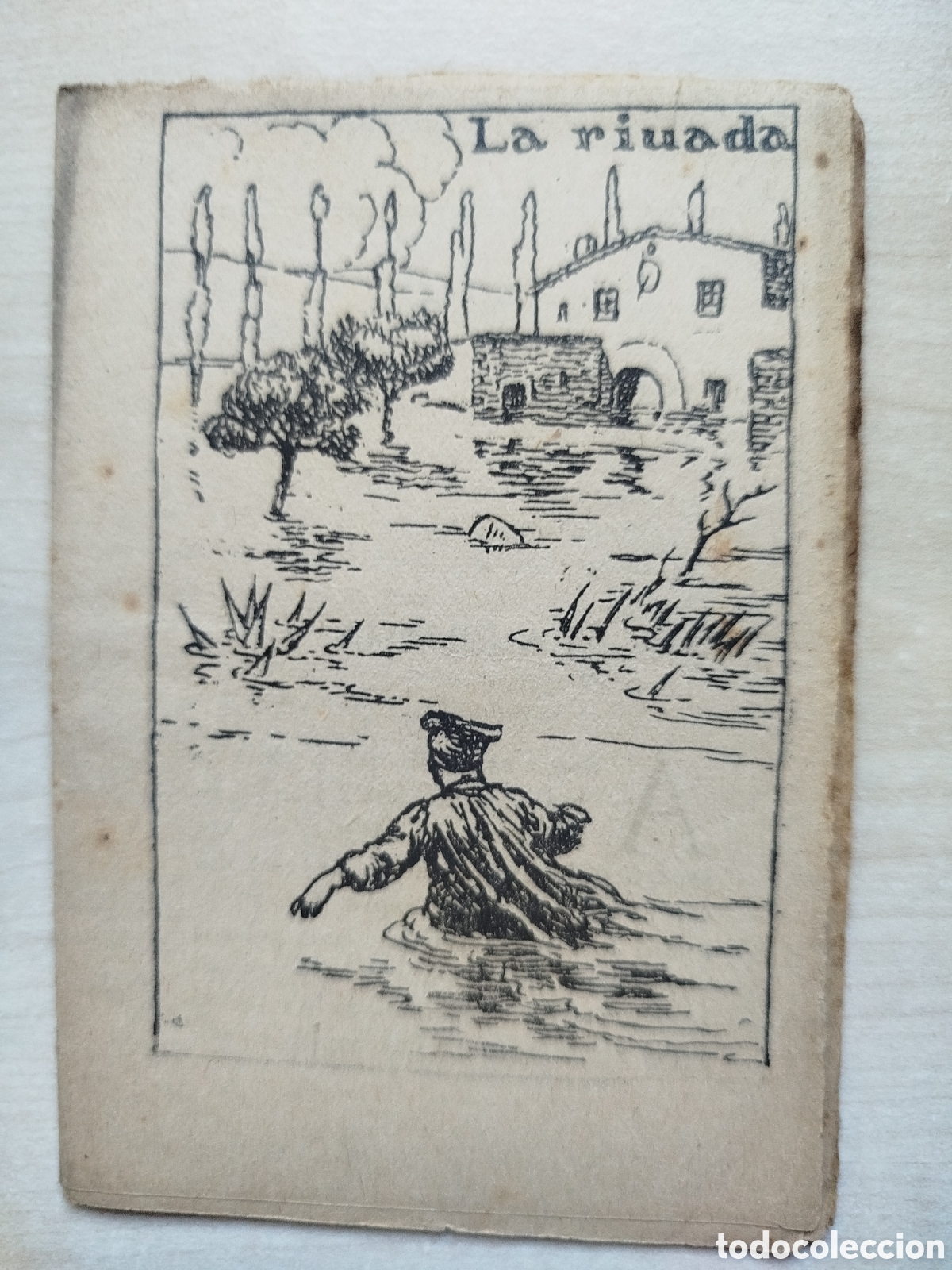 Libros antiguos: La riuada, Colecci&oacute; en Patufet, n&uacute;m. 437