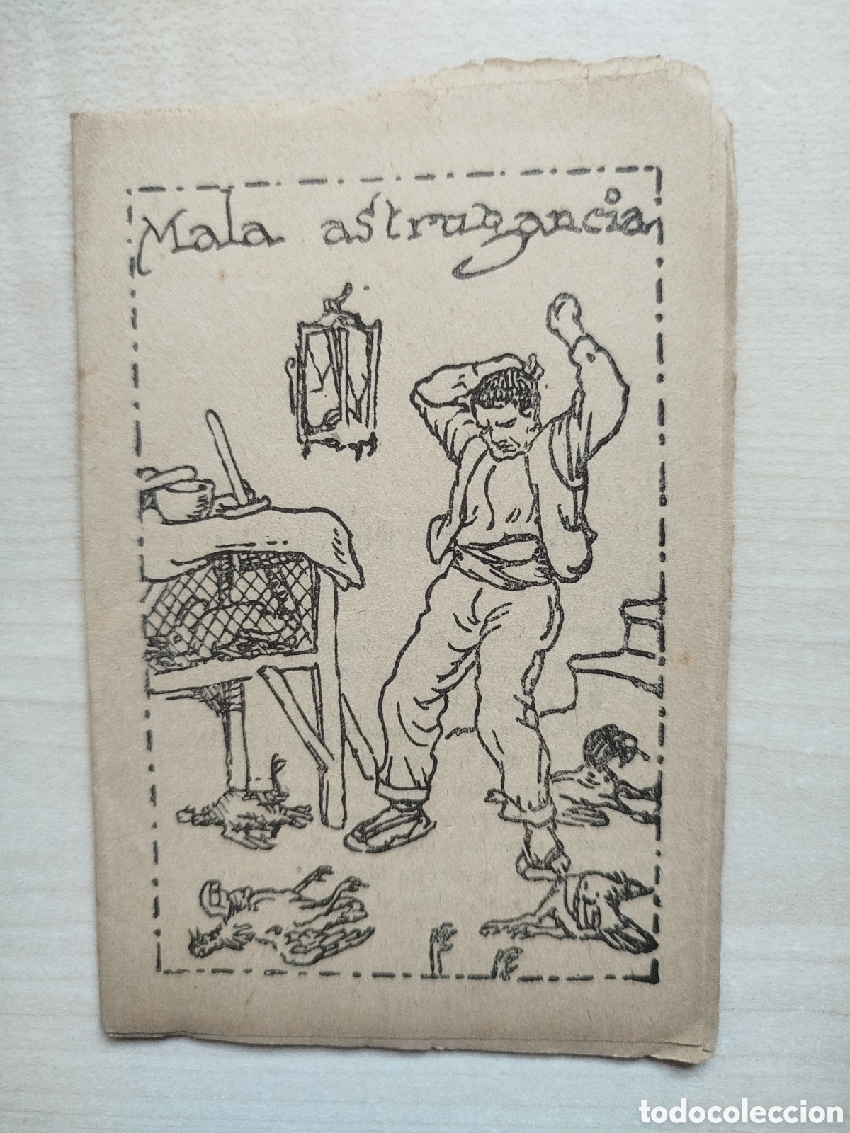 Libros antiguos: Mala astrugancia, Colecci&oacute; en Patufet, n&uacute;m. 442