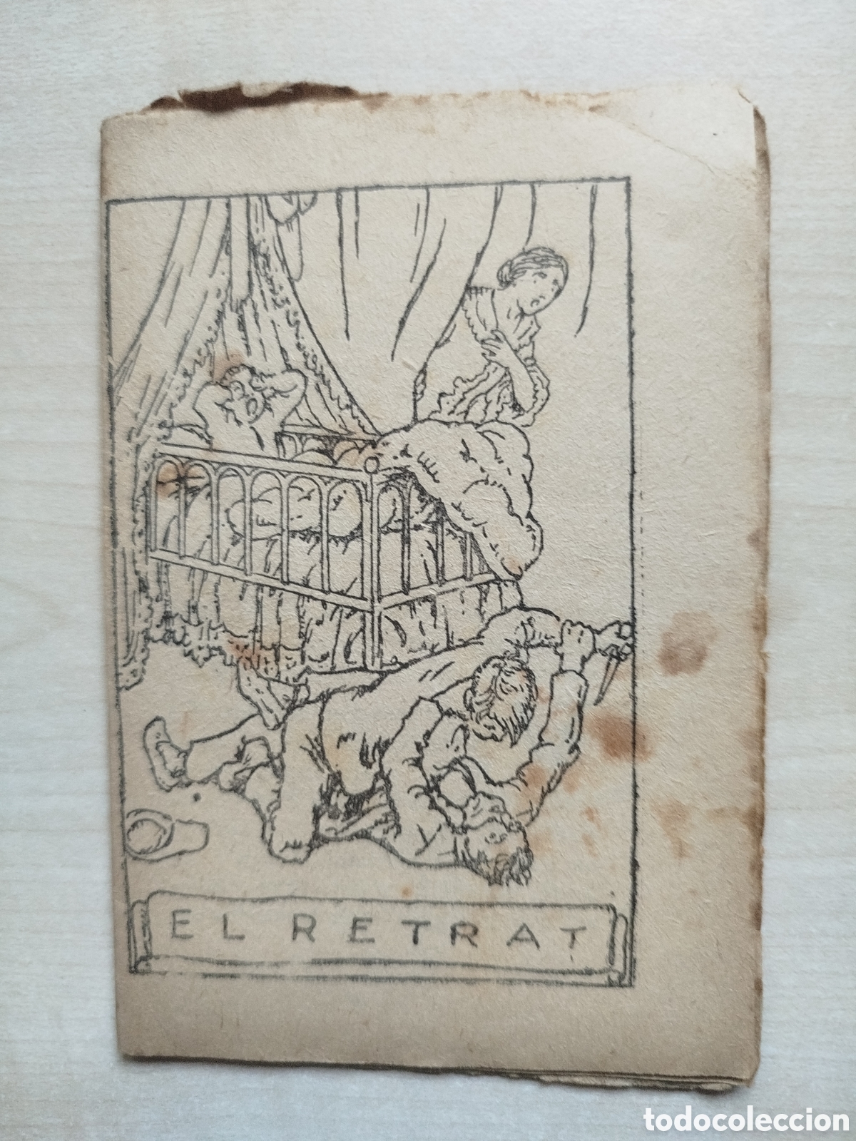Libros antiguos: El retrat, Colecci&oacute; en Patufet, n&uacute;m. 445