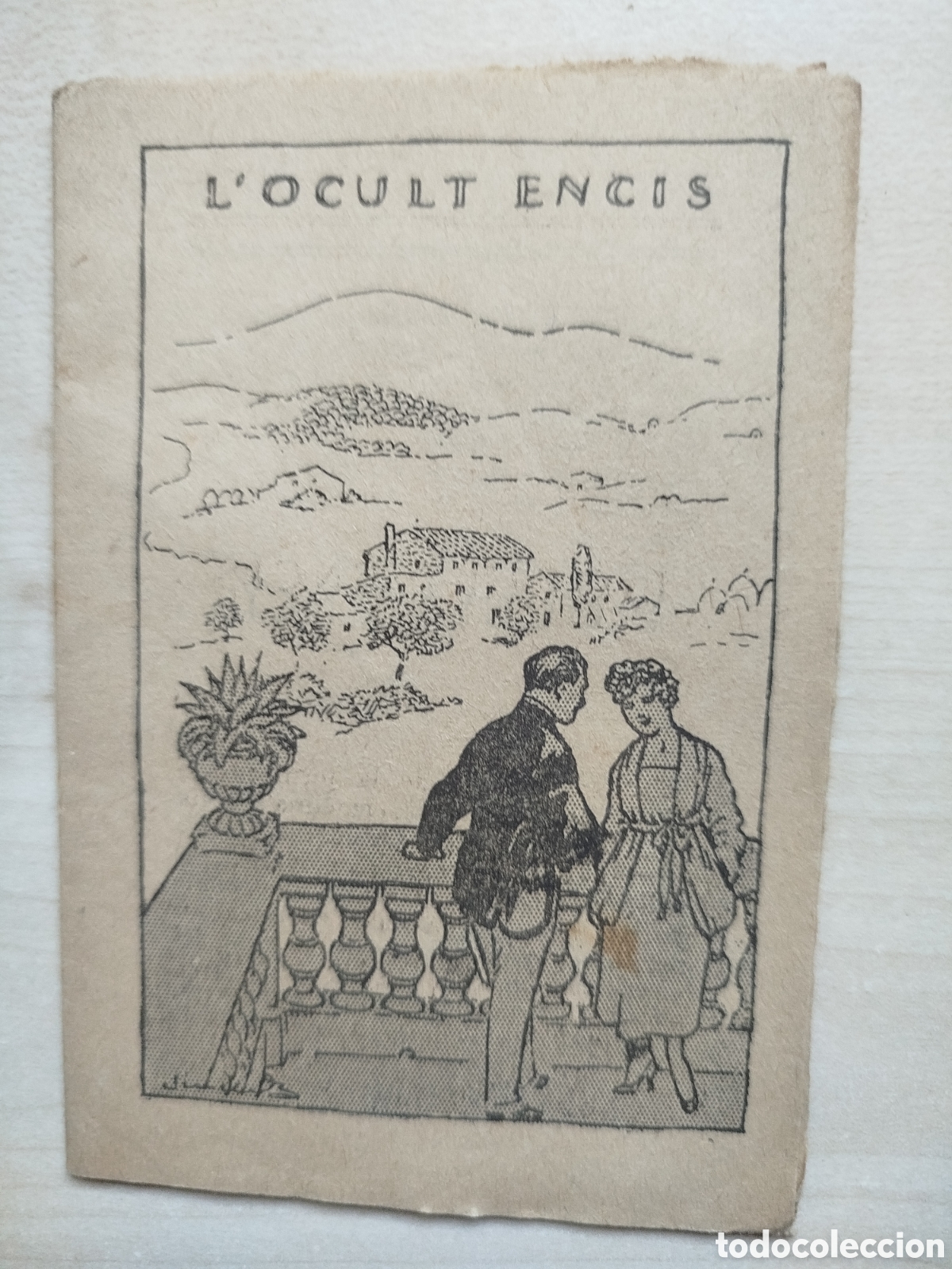 Libros antiguos: L'ocult enc&iacute;s, Colecci&oacute; en Patufet, n&uacute;m. 454