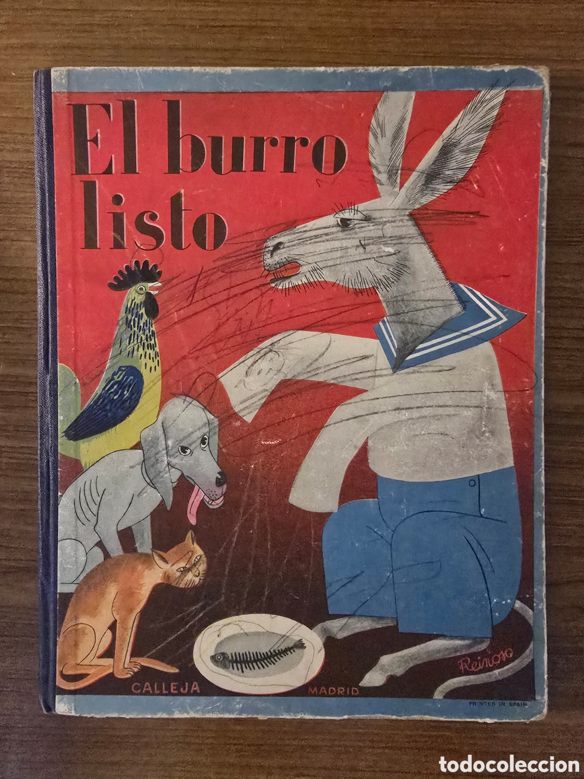 Libros antiguos: EL BURRO LISTO,BIBLIOTECA DEL BEBE, (CALLEJA)