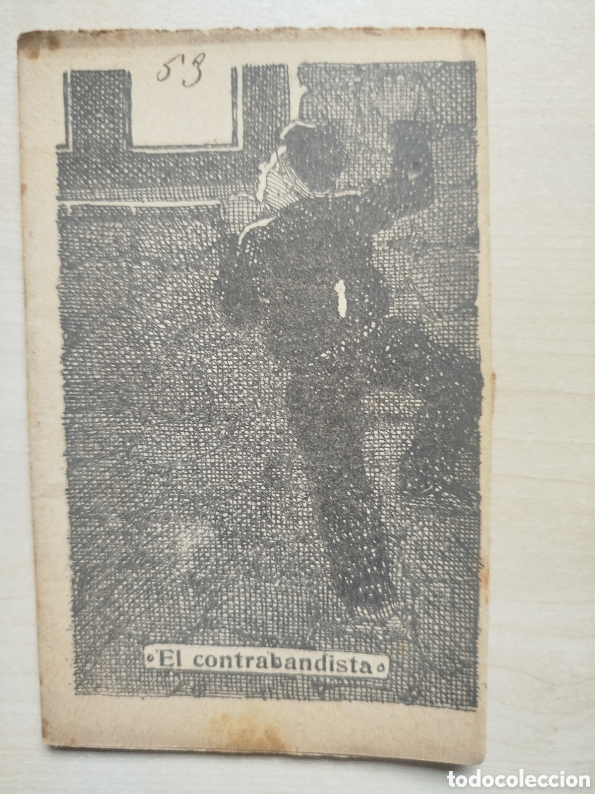 Libros antiguos: El contrabandista, Colecci&oacute; en Patufet, n&uacute;m. 96
