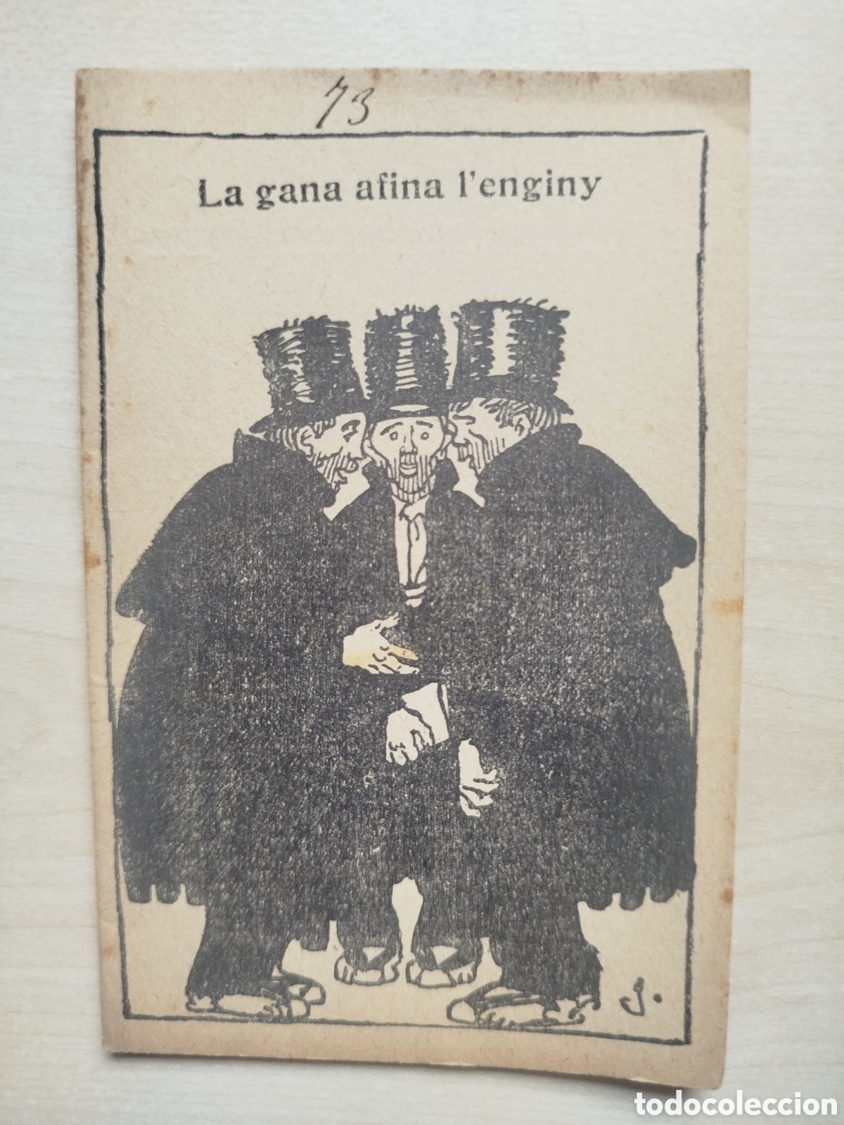 Libros antiguos: La gana afina l'enginy, Colecci&oacute; en Patufet, n&uacute;m. 95