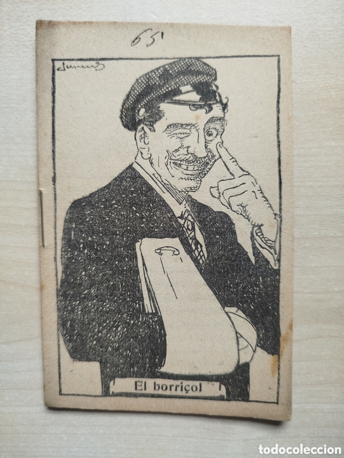Libros antiguos: El borri&ccedil;ol, Colecci&oacute; en Patufet, n&uacute;m. 90