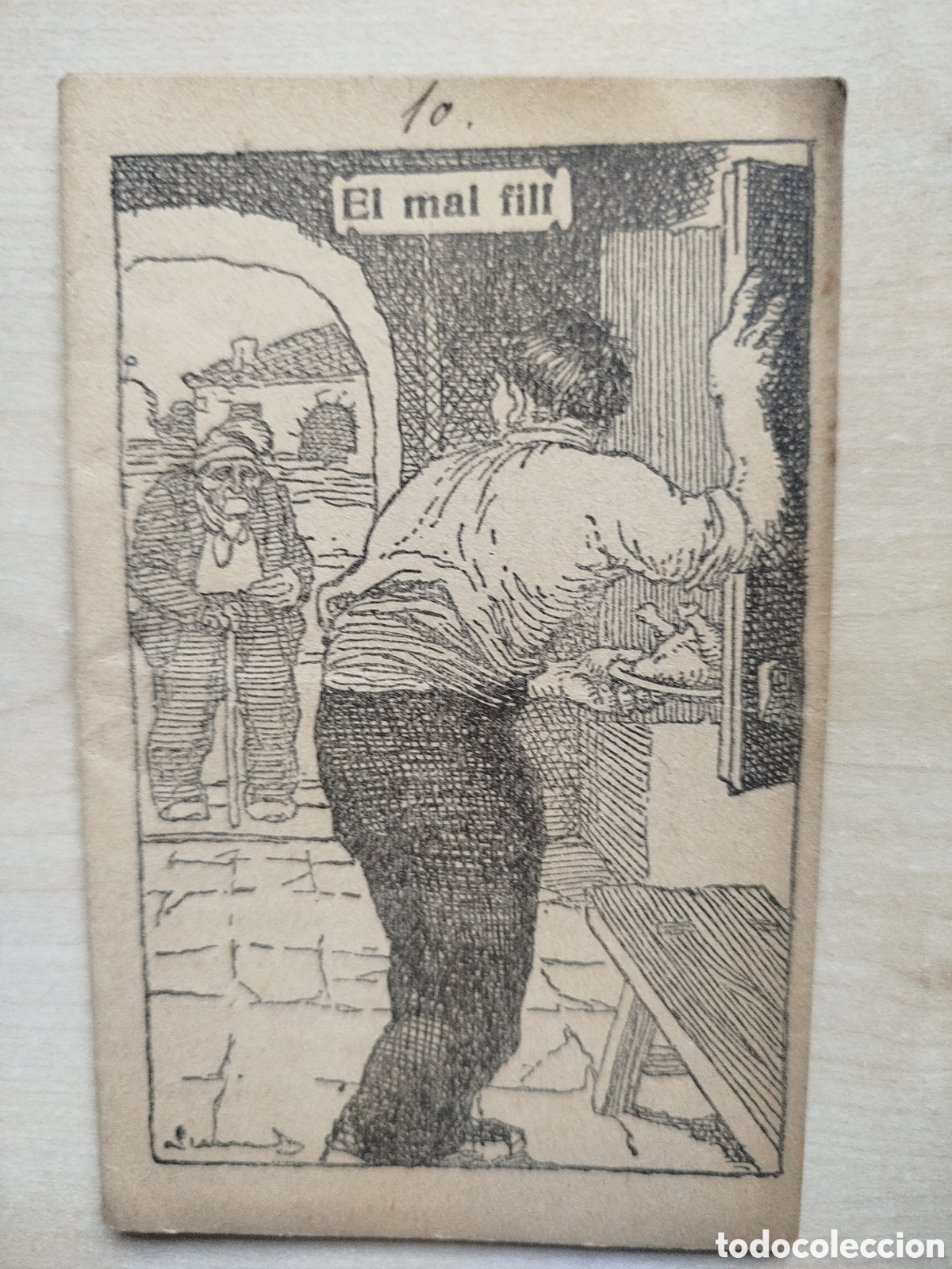 Libros antiguos: El mal fill, Colecci&oacute; en Patufet, n&uacute;m. 79