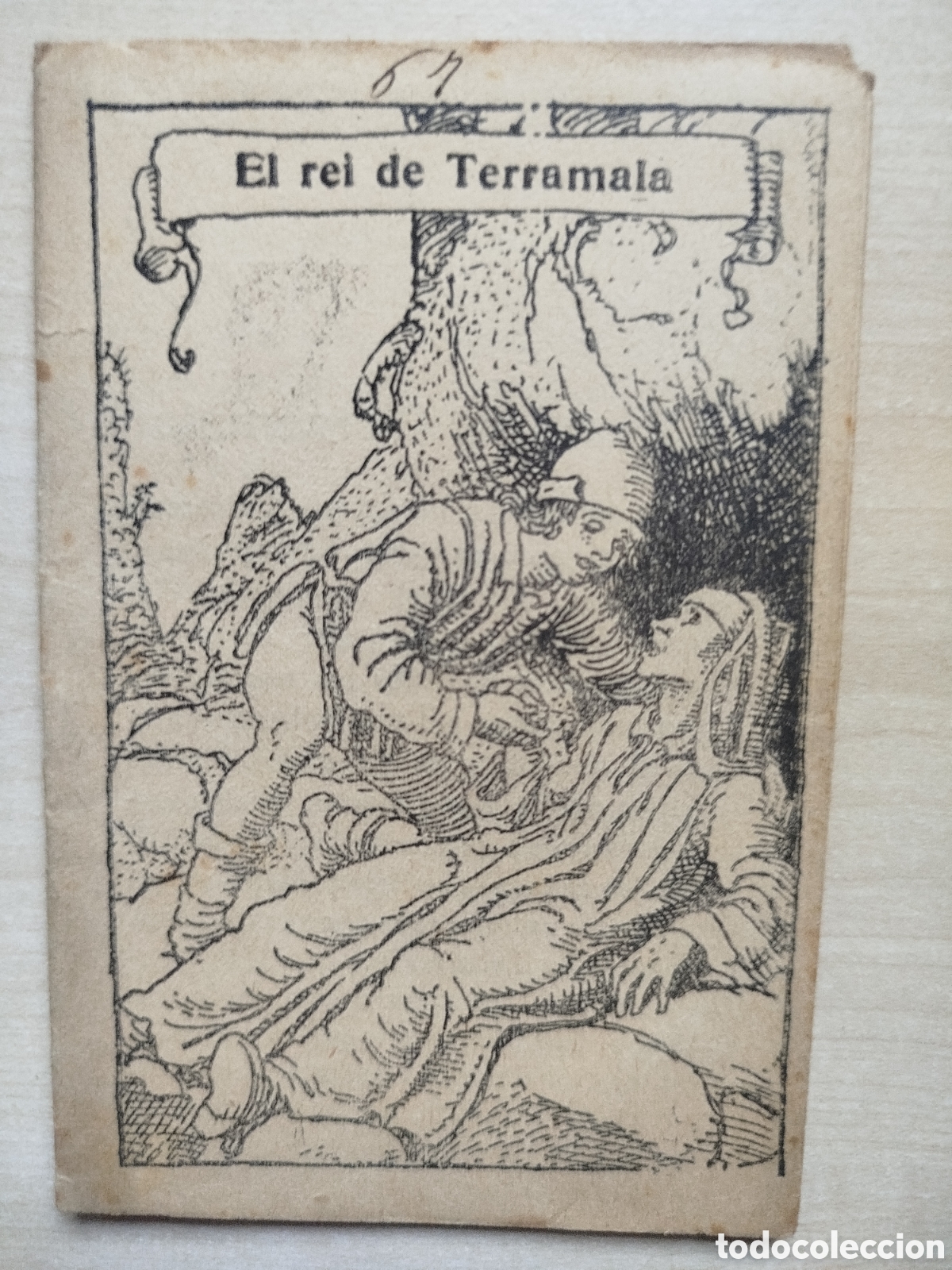 Libros antiguos: El rei de Terramala, Colecci&oacute; en Patufet, n&uacute;m. 73