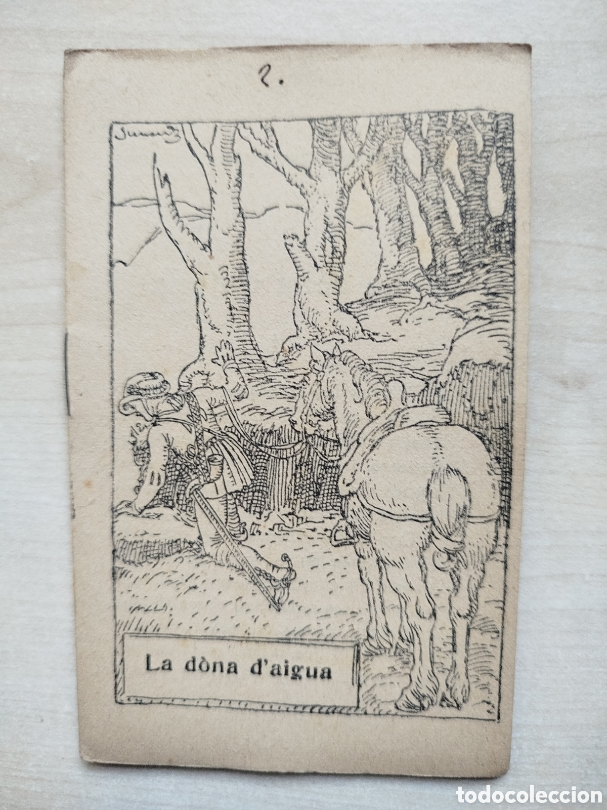Libros antiguos: La dona d'aigua, Colecci&oacute; en Patufet, n&uacute;m. 49