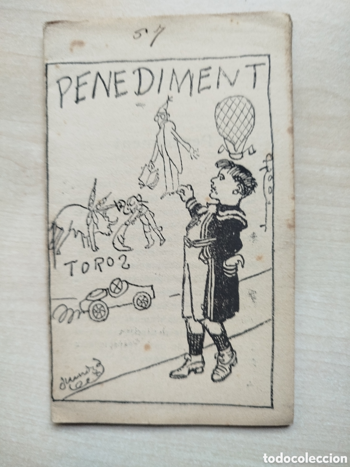 Libros antiguos: Penediment, Colecci&oacute; en Patufet, n&uacute;m. 47