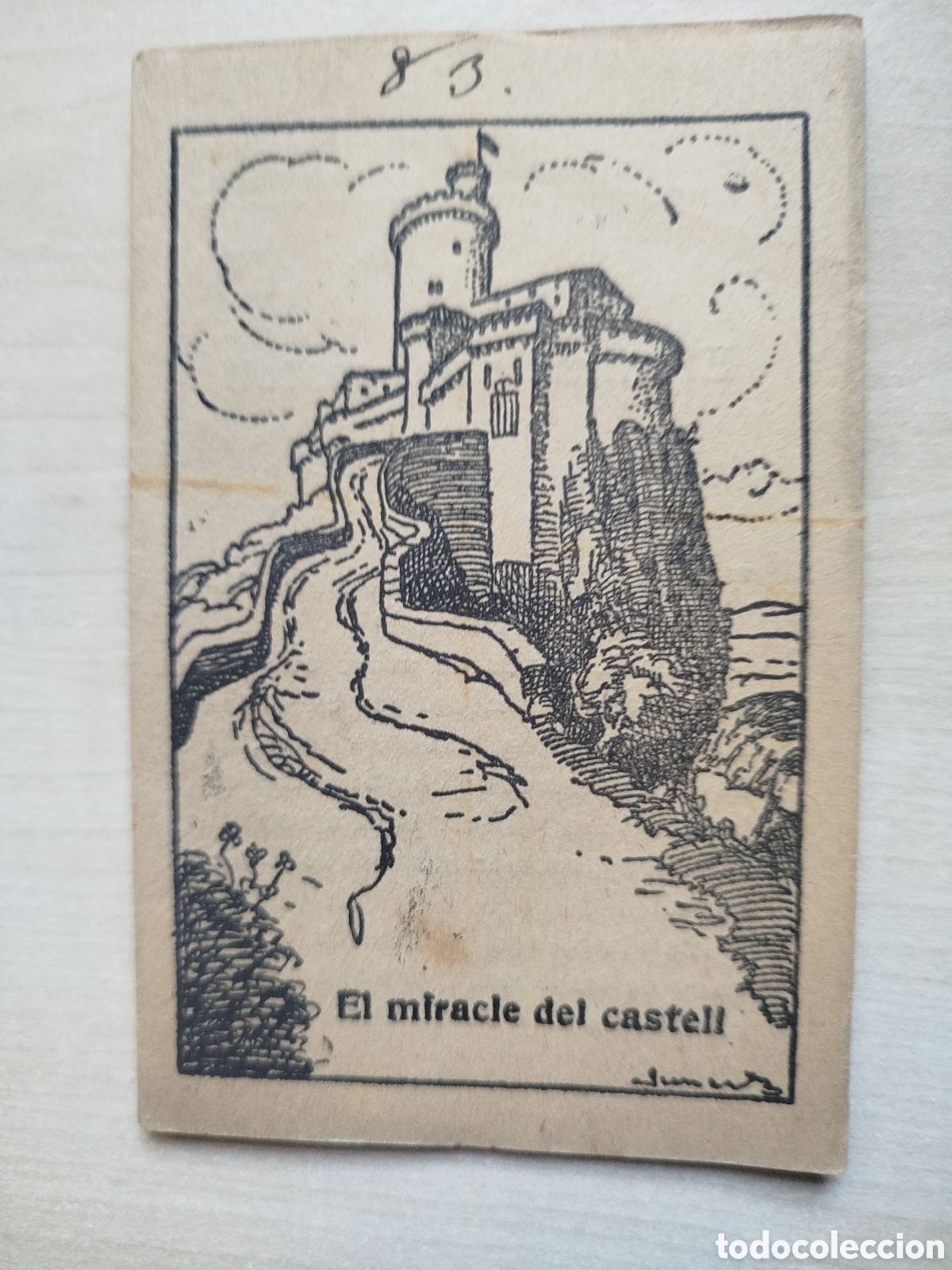 Libros antiguos: El miracle del castell, Colecci&oacute; en Patufet, n&uacute;m. 43