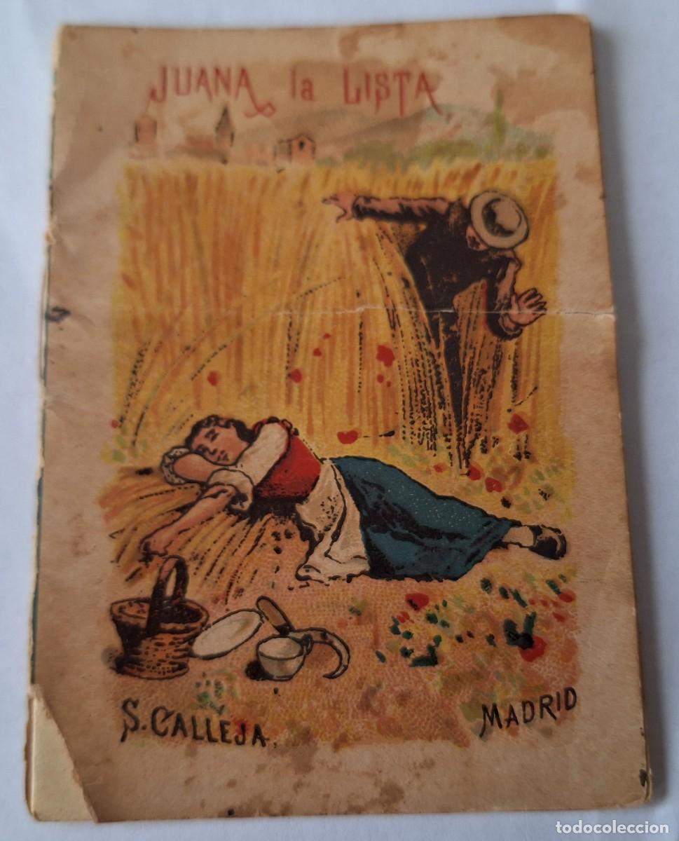 Libros antiguos: CUENTO CALLEJA ANTIGUO - JUANA LA LISTA - RECREO INFANTIL -CUENTOS MORALES PARA NI&Ntilde;OS