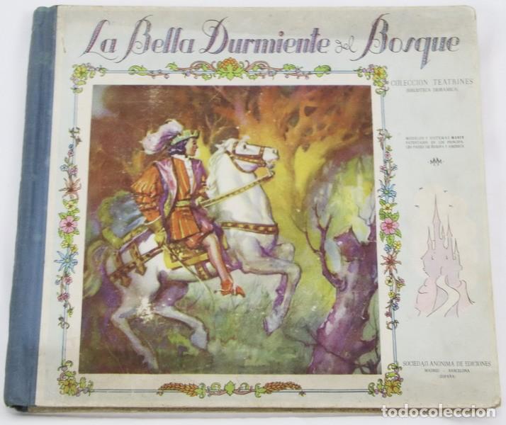 Libros antiguos: La Bella durmiente del Bosque coleccion Teatrines biblioteca Dioramica 1951