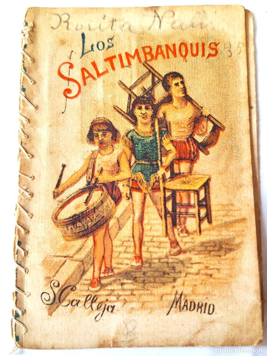 Libros antiguos: CUENTO CALLEJA ANTIGUO - LOS SALTIMBANQUIS - RECREO INFANTIL -CUENTOS MORALES PARA NI&Ntilde;OS