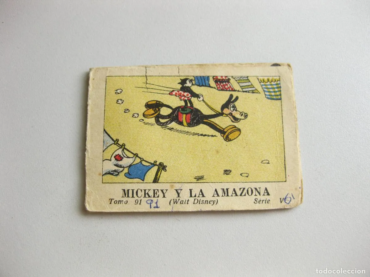Cuento Mickey Mouse 'y la Amazona' — Calleja (Tomo 91)