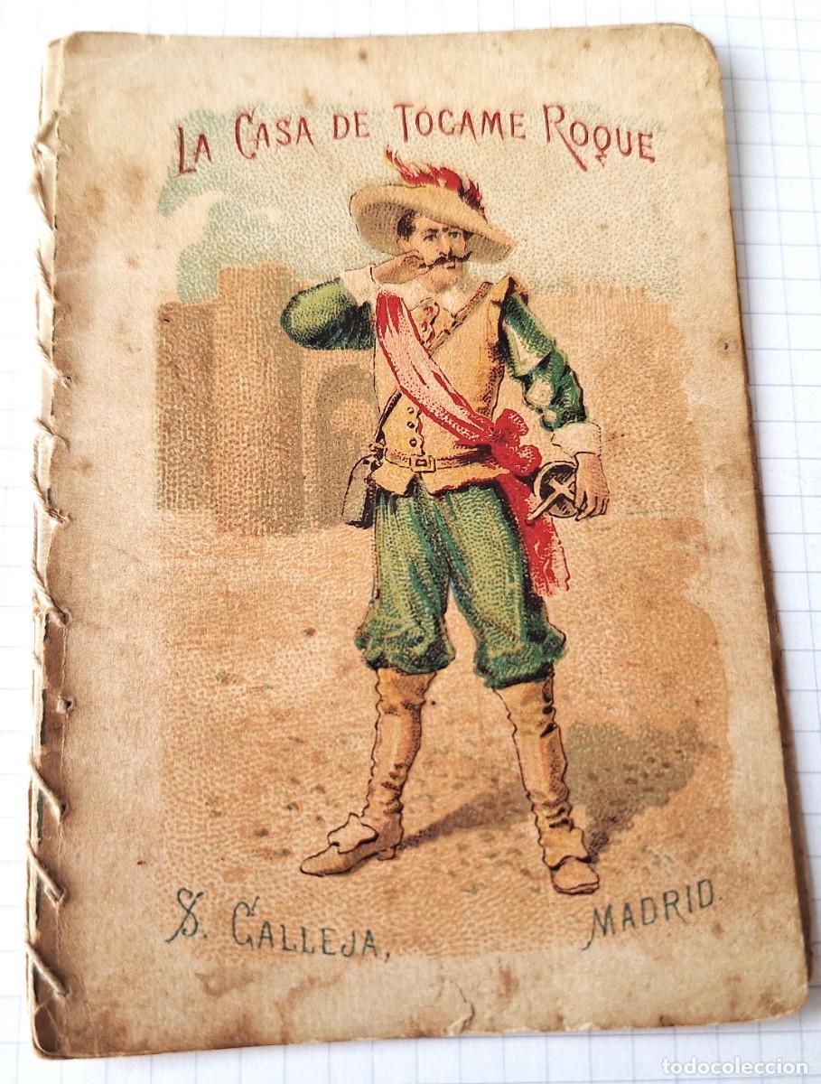 Libros antiguos: CUENTO CALLEJA ANTIGUO - LA CASA DE TOCAME ROQUE - RECREO INFANTIL - CUENTOS MORALES PARA NI&Ntilde;OS